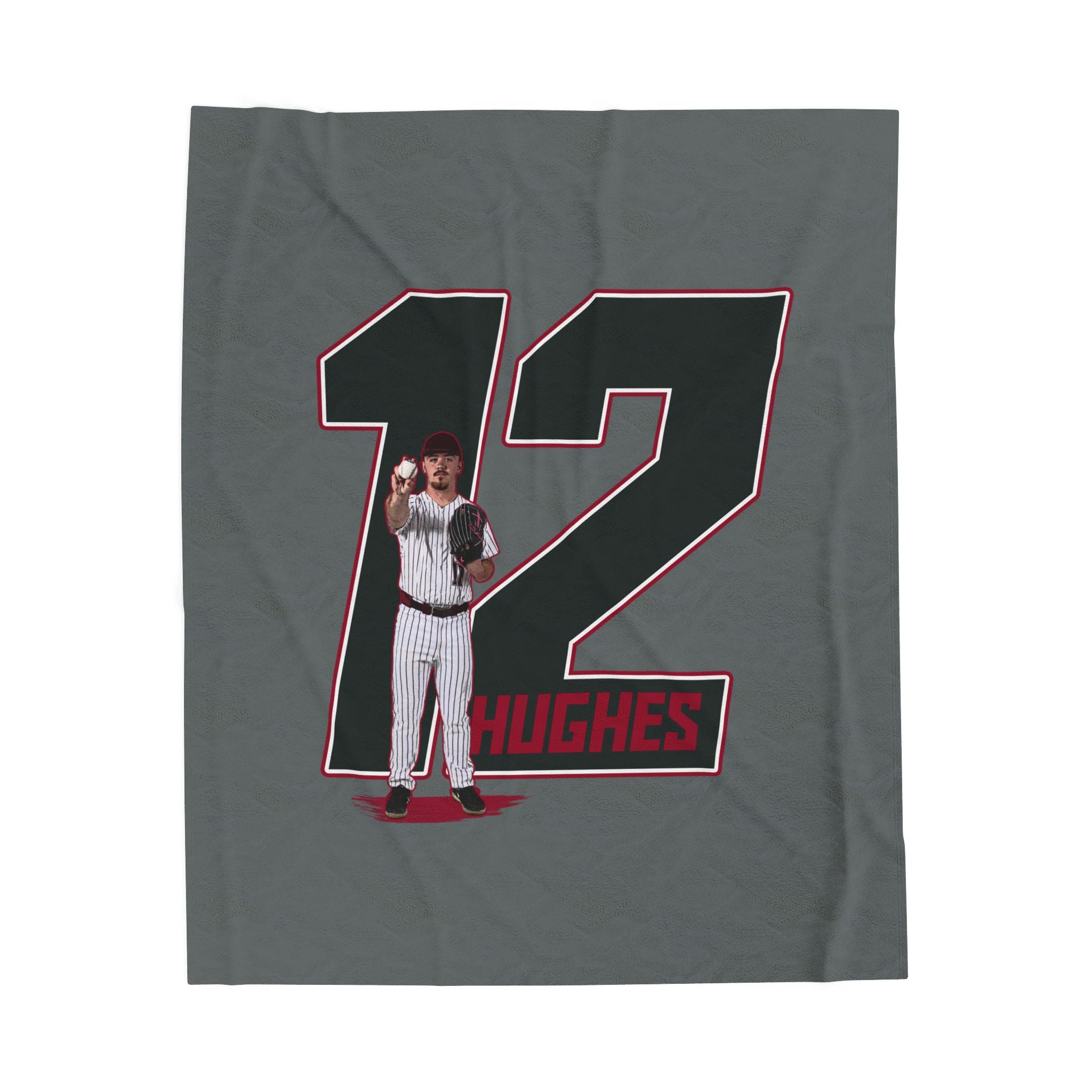 Tyler Hughes Velveteen Plush Blanket