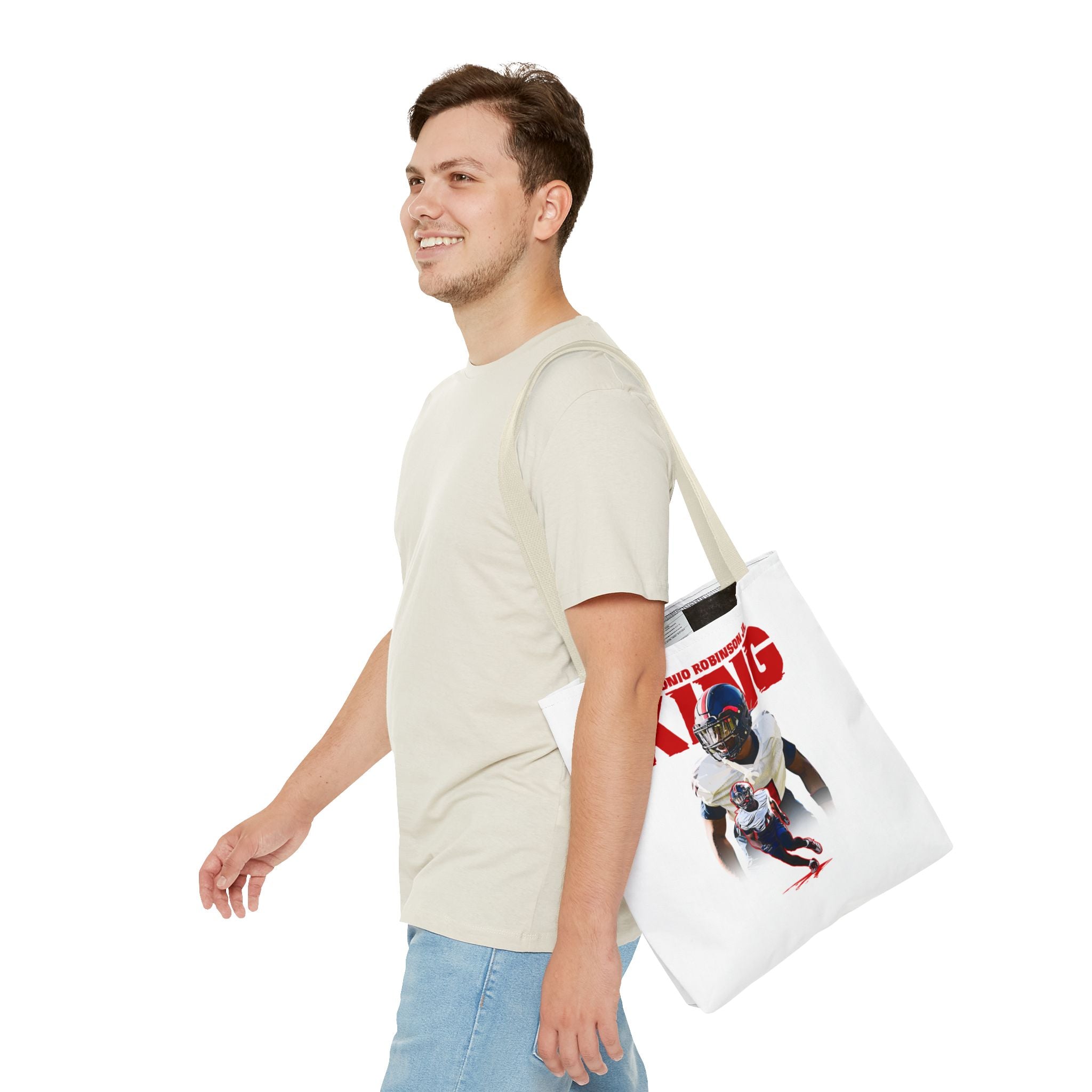 Antonio Robinson Jr Custom Tote Bag