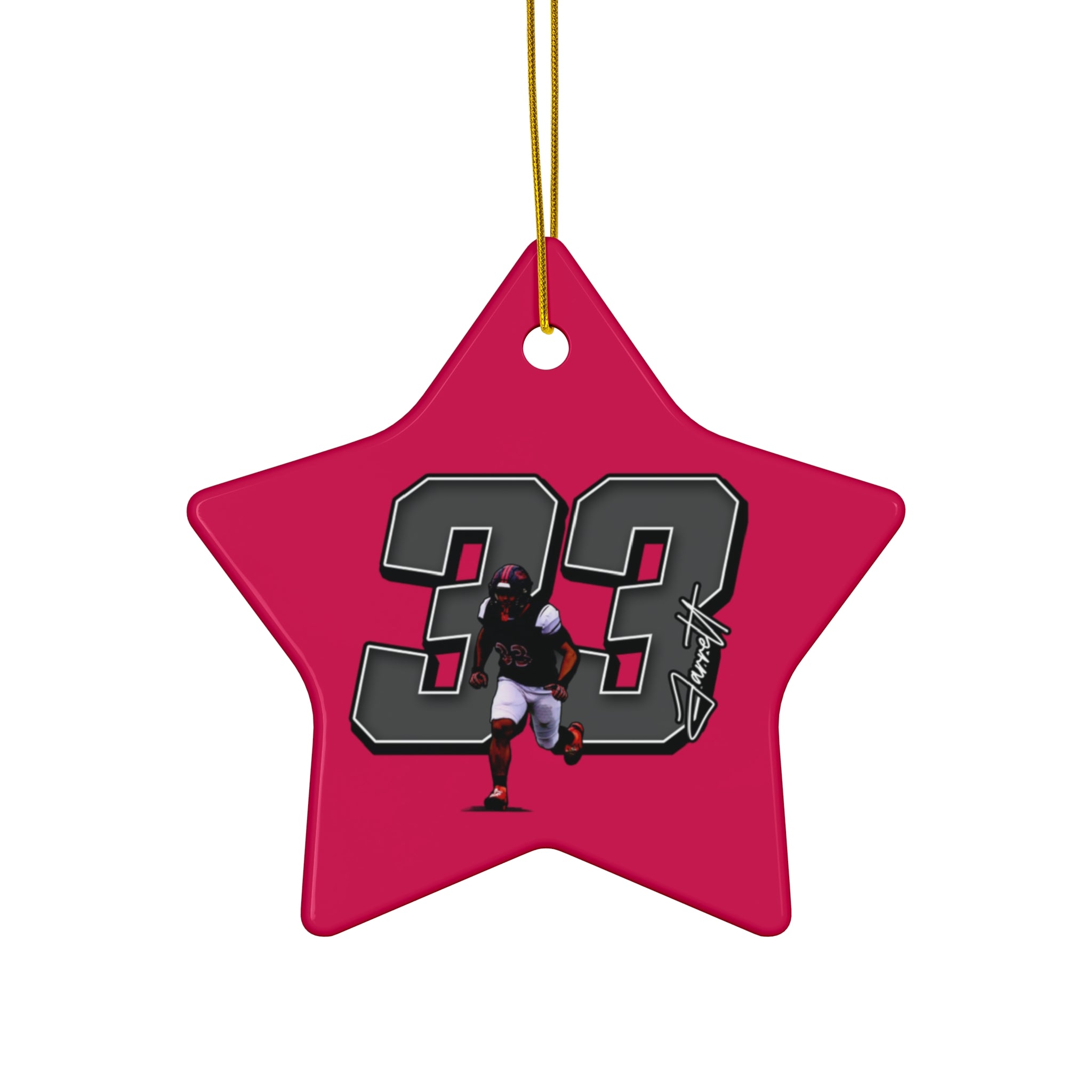 Noah Jarrett Ceramic Ornament