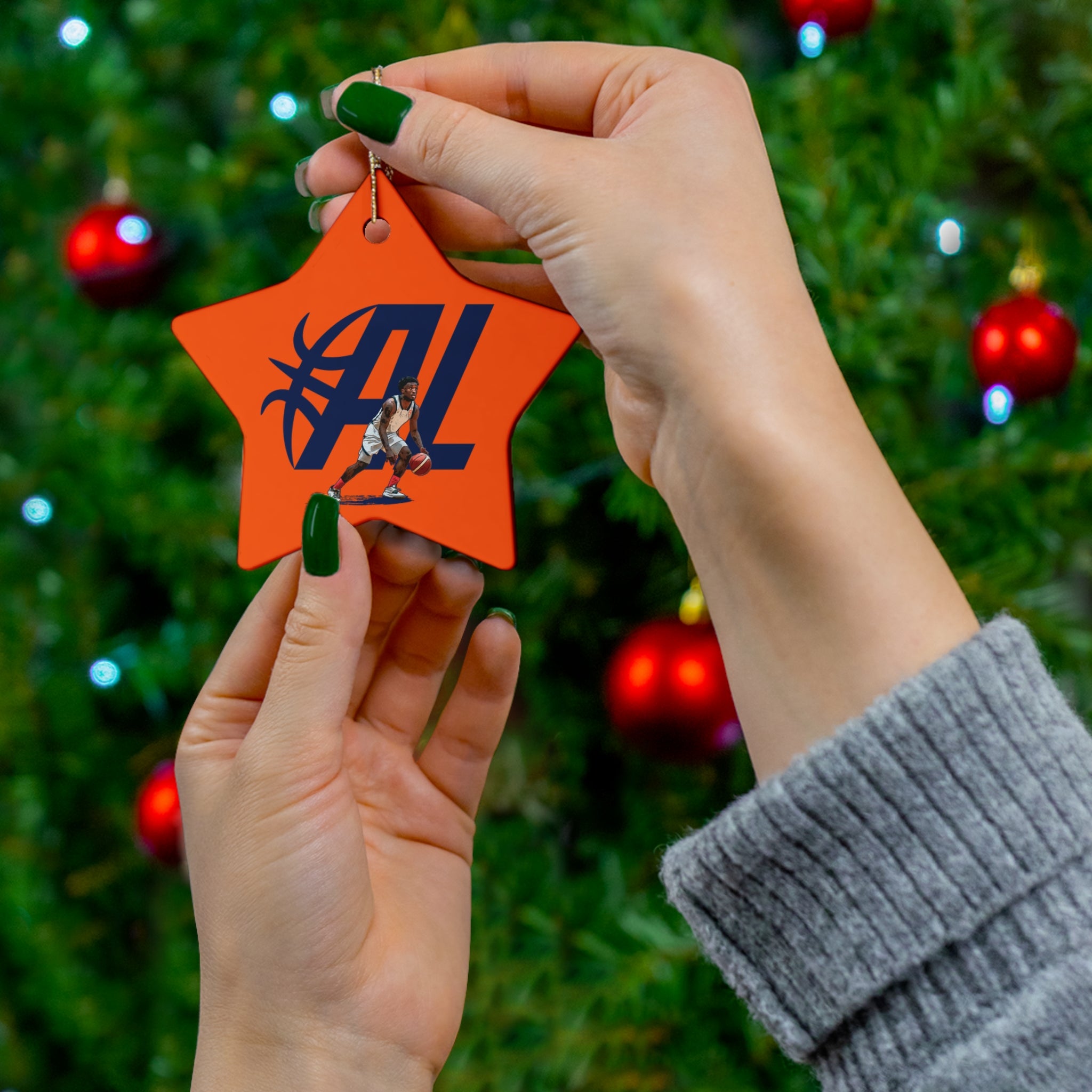 Alvin Miles Ceramic Ornament