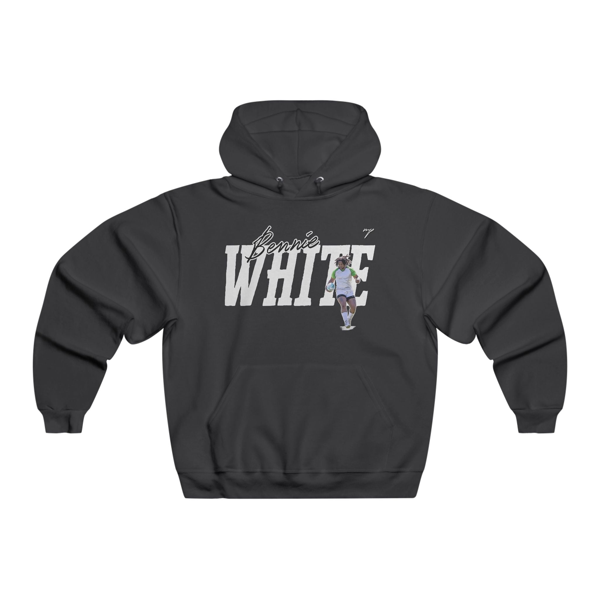 Bennie White Vintage Hoodie