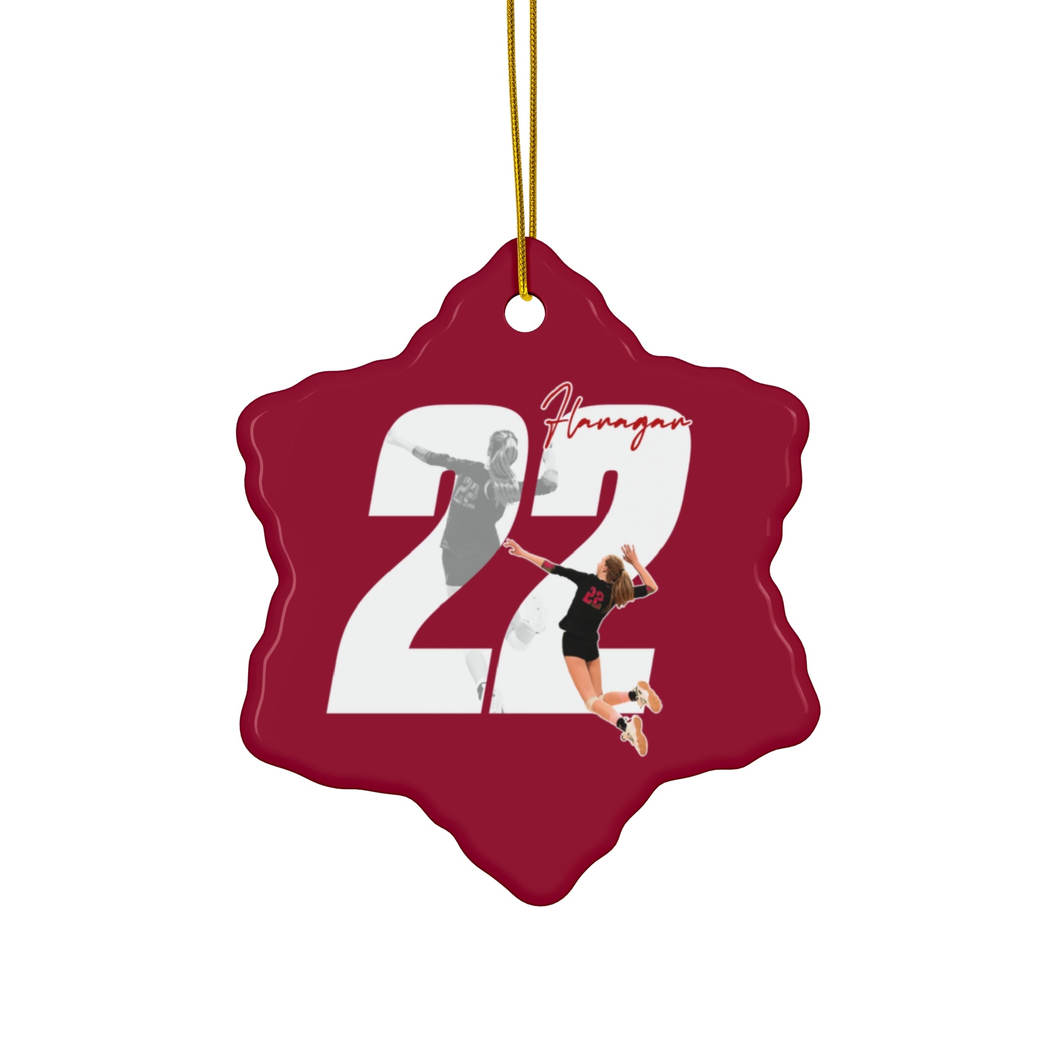 Audrey Flanagan Ceramic Ornament