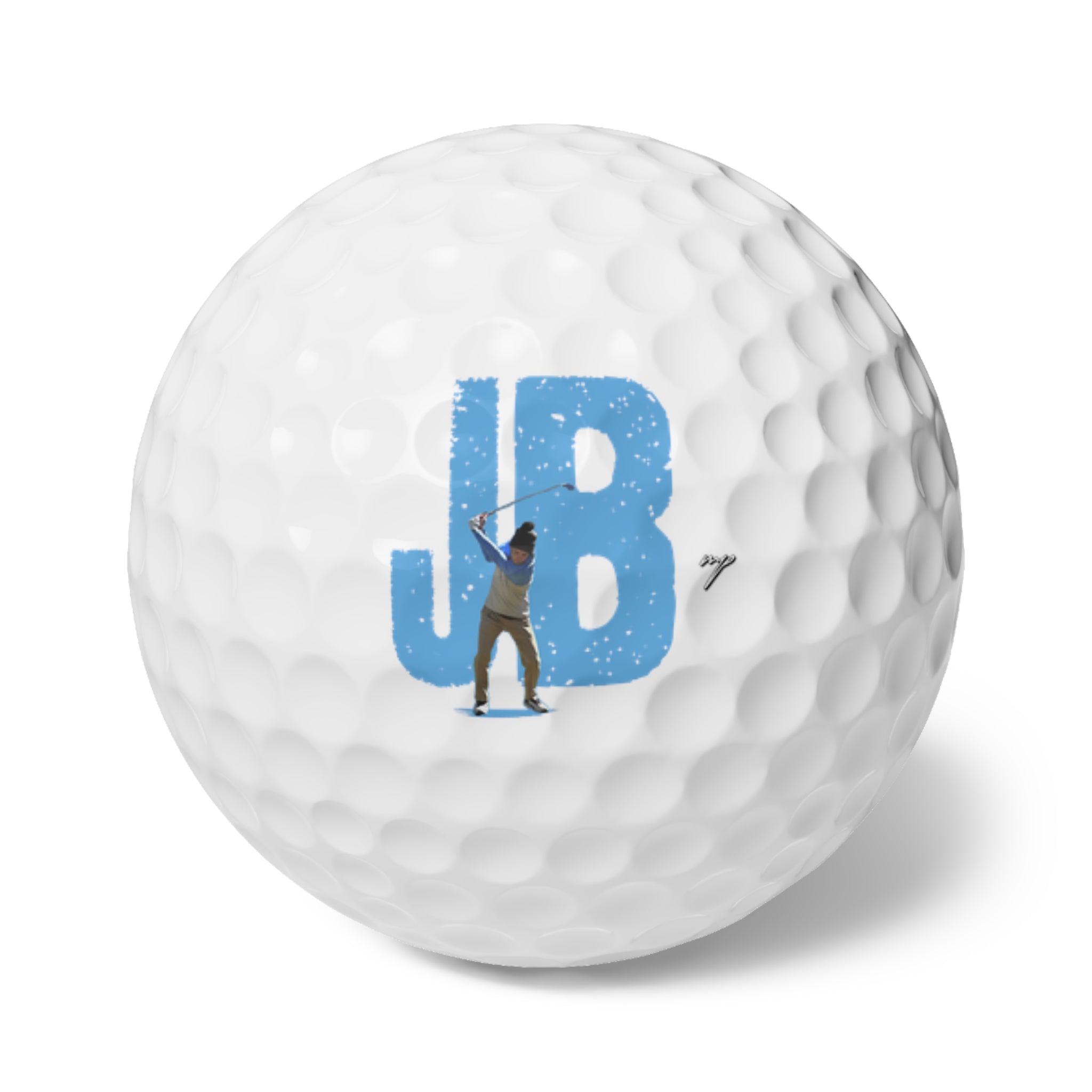 Jordan Booth Golf Balls, 6pc