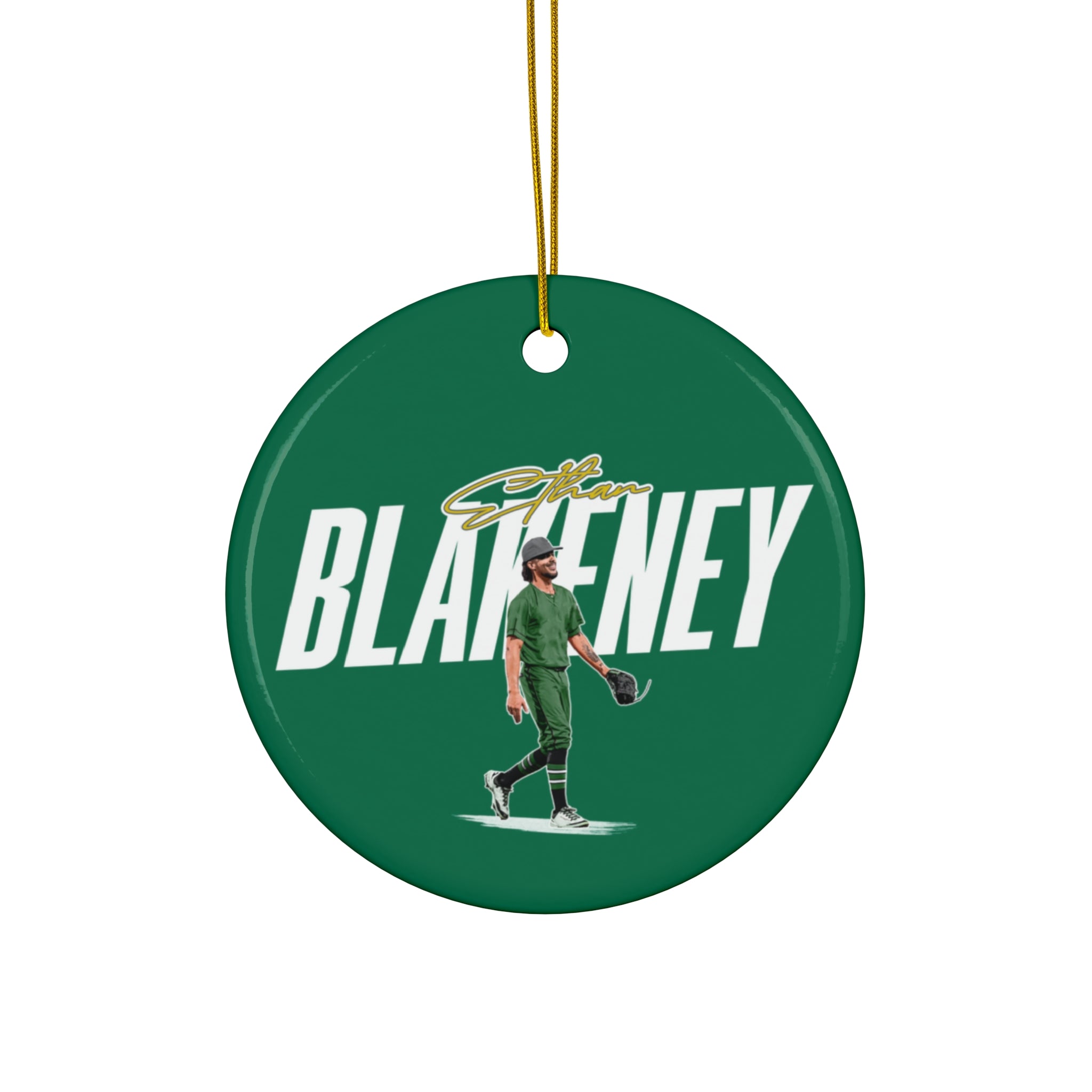Ethan Blakeney Ceramic Ornament