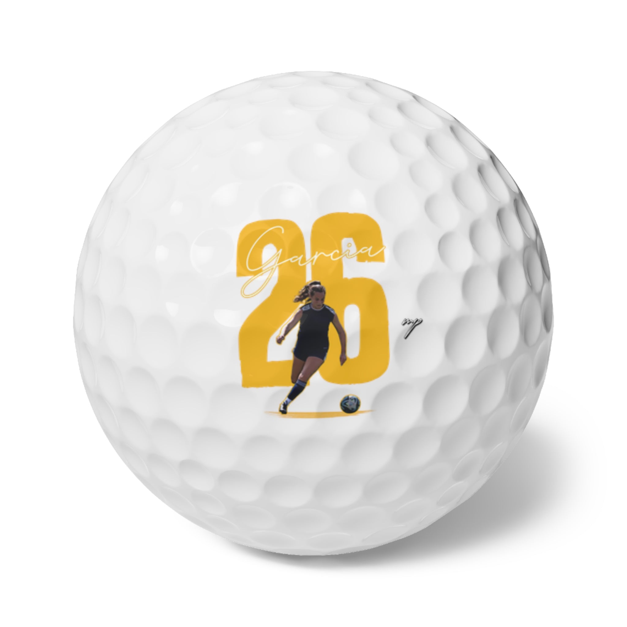 Luna Garcia Golf Balls, 6pc