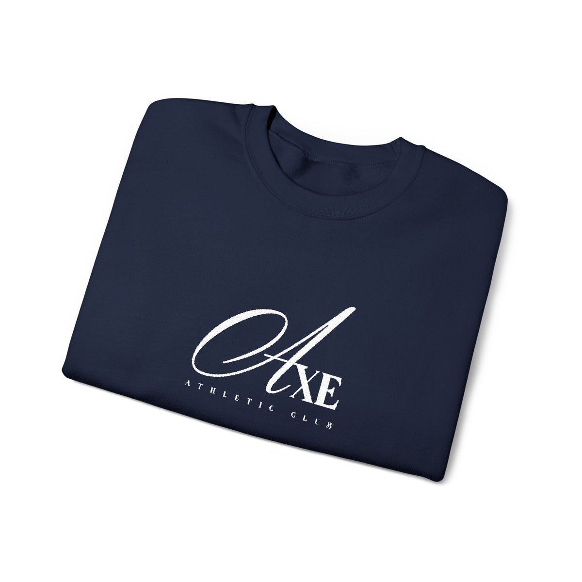 Axe Athletic Club Crewneck V2- Black/Navy