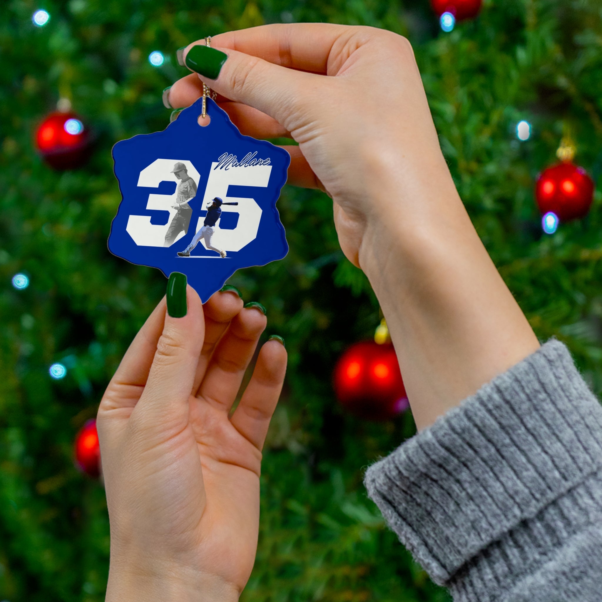 Max Mullane Ceramic Ornament