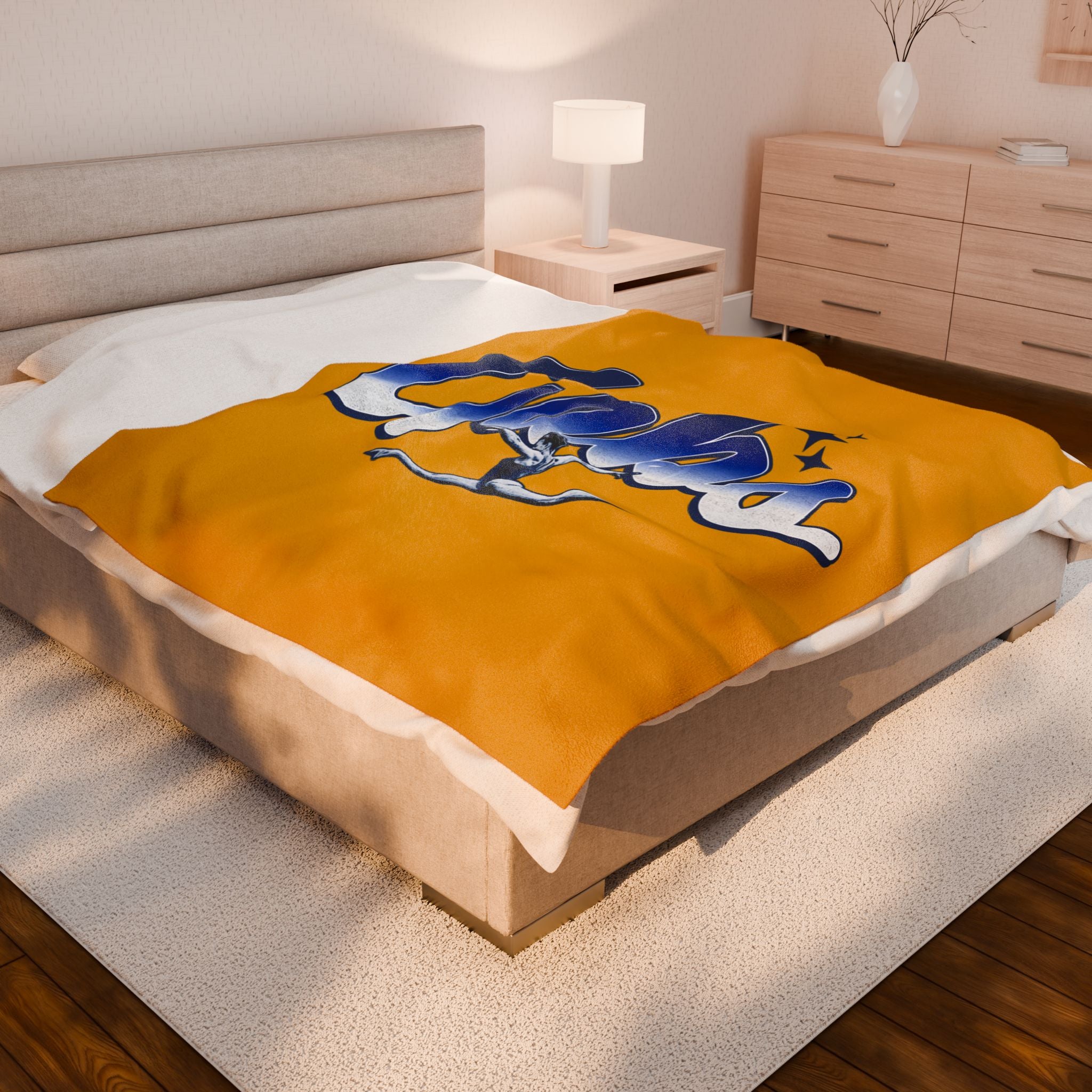 Gabby Riley Velveteen Plush Blanket
