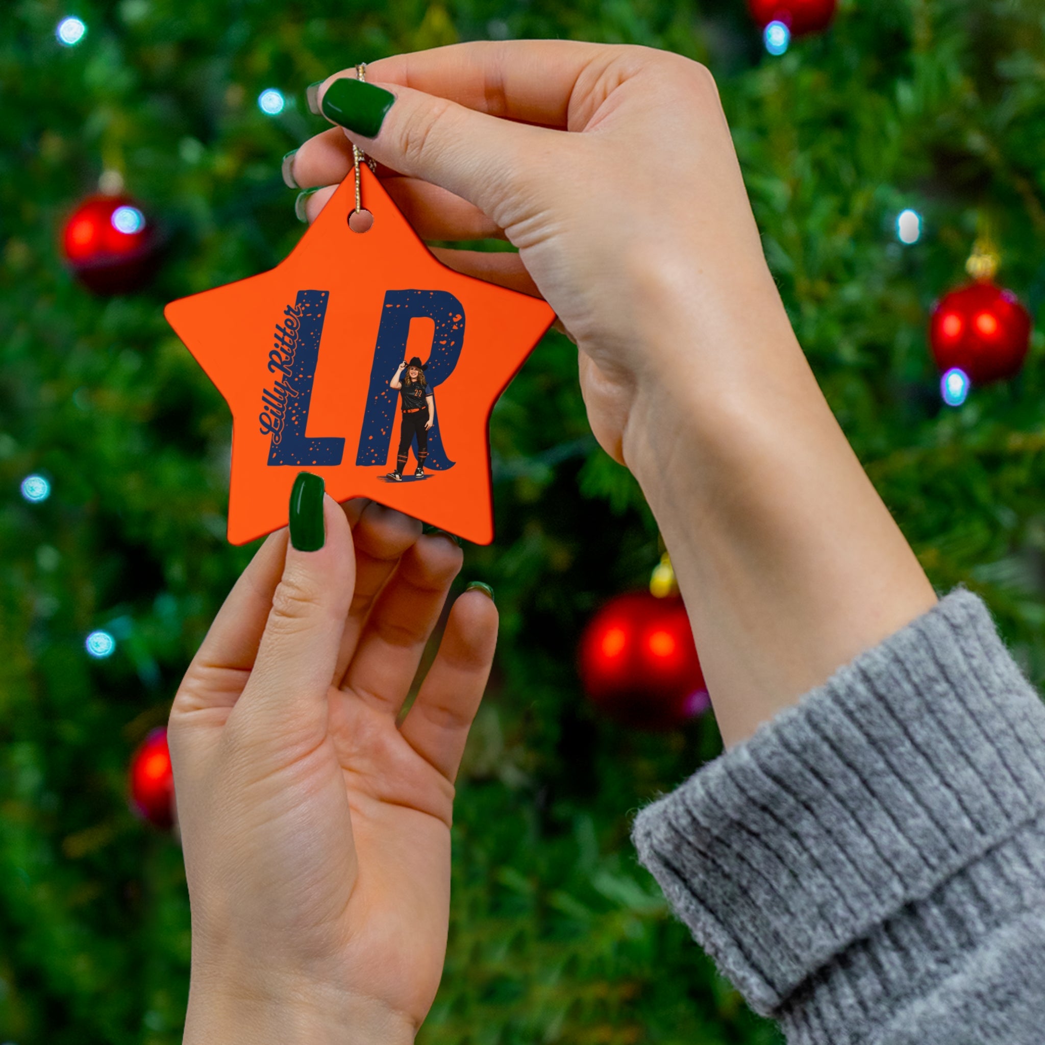 Lilly Ritter Ceramic Ornament