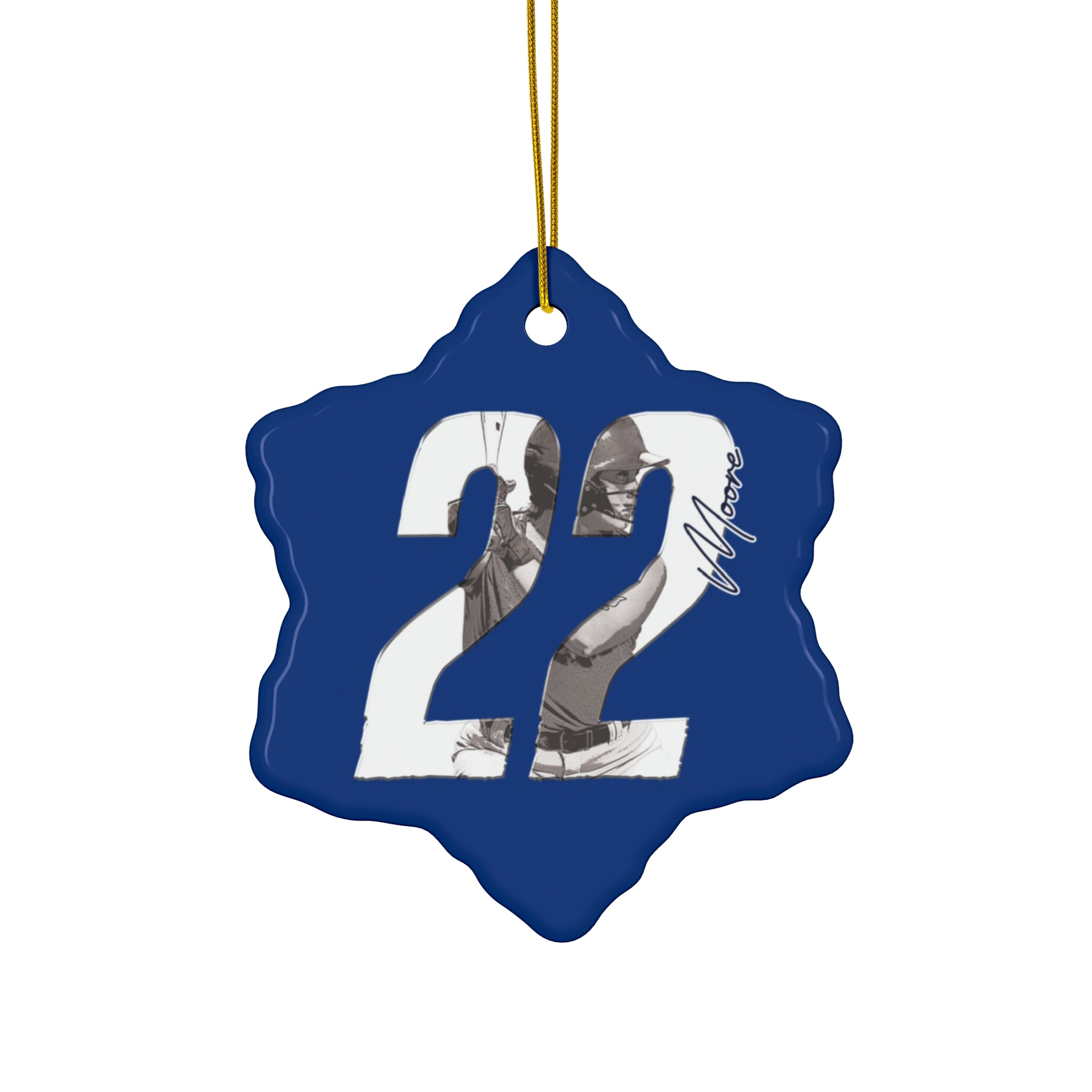 Natalie Moore Ceramic Ornament