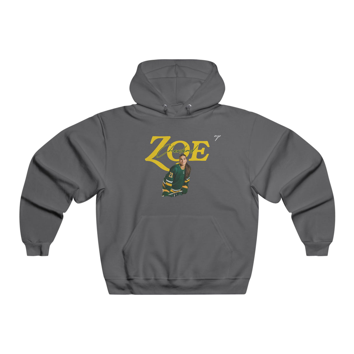 Zoe Charland Vintage Hoodie (Front + Back)