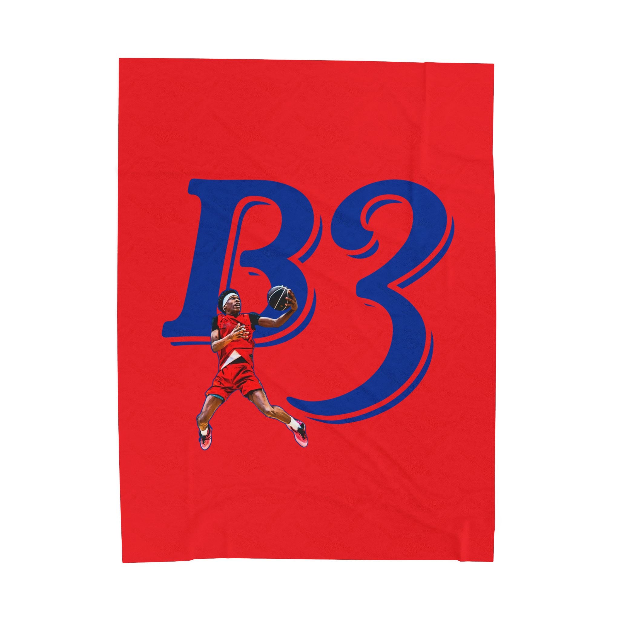 Brad Blackman Velveteen Plush Blanket