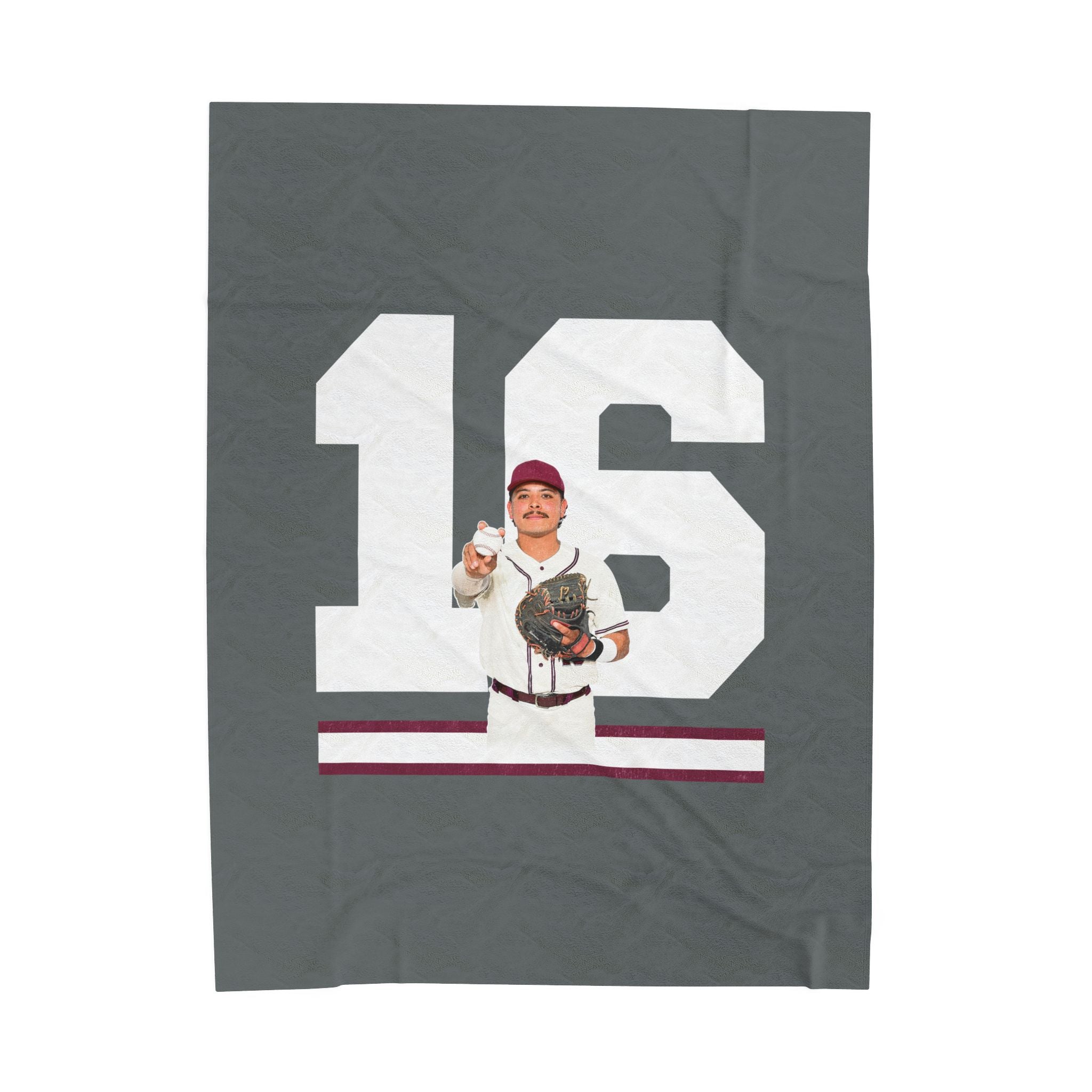 Elijah Rodriguez Velveteen Plush Blanket