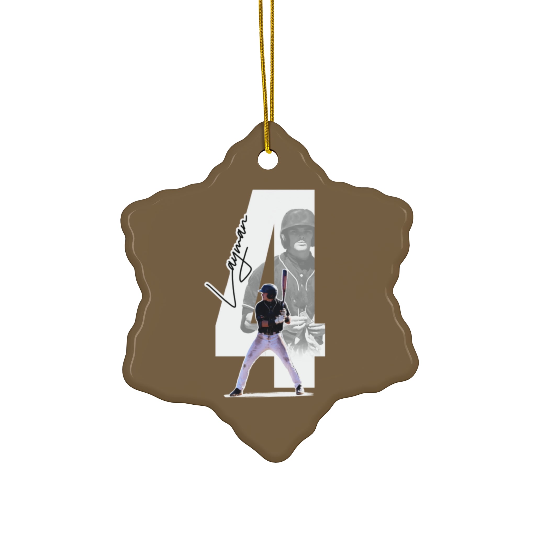 James Layman Ceramic Ornament