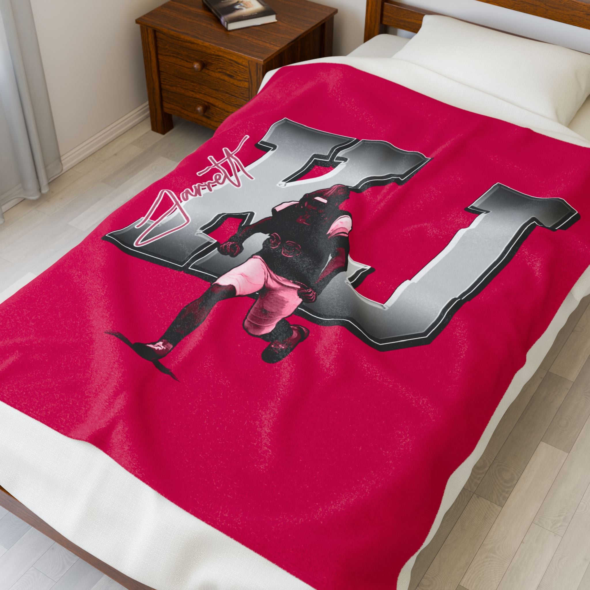 Noah Jarrett Velveteen Plush Blanket