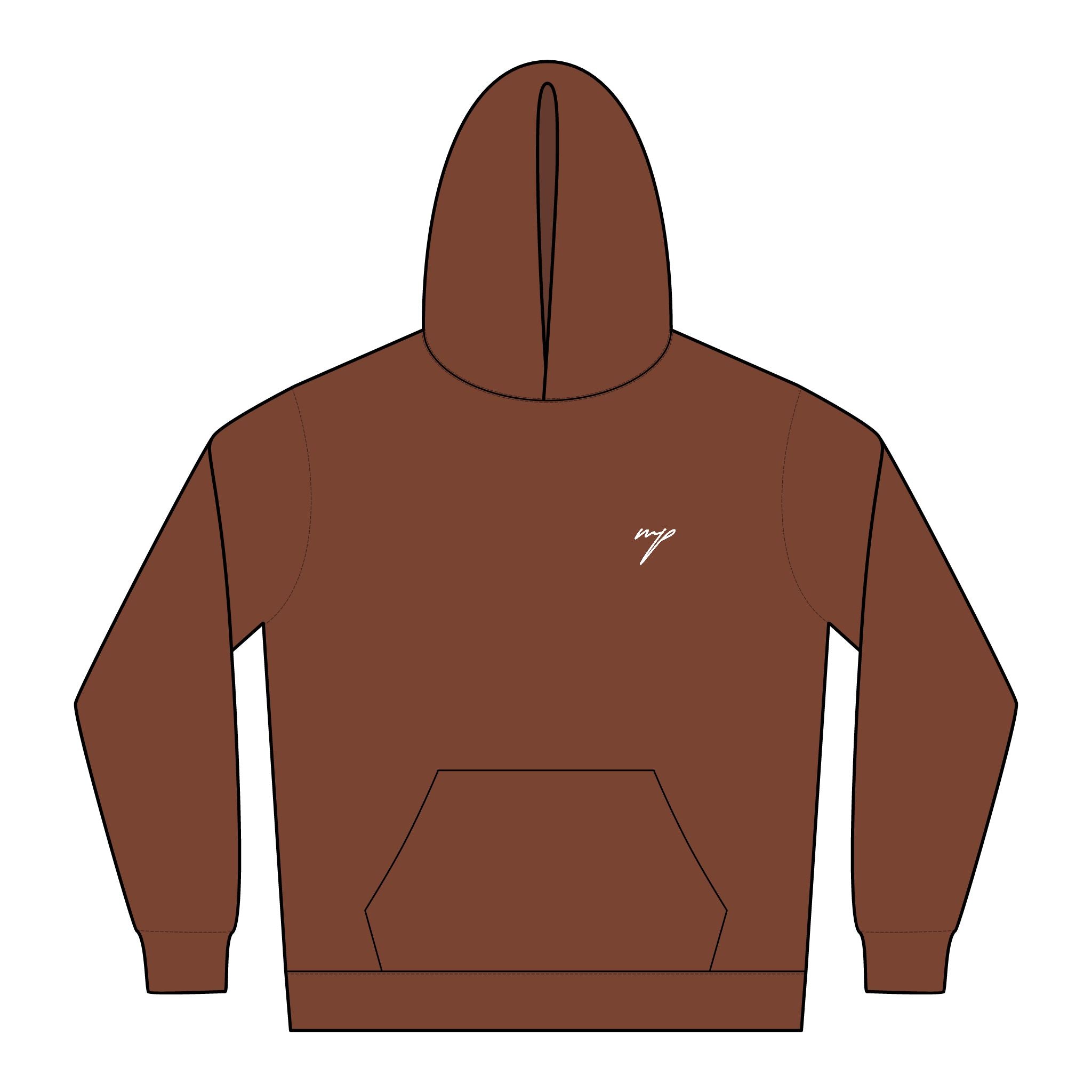 MyPlayer Base Hoodie WHITE LOGO