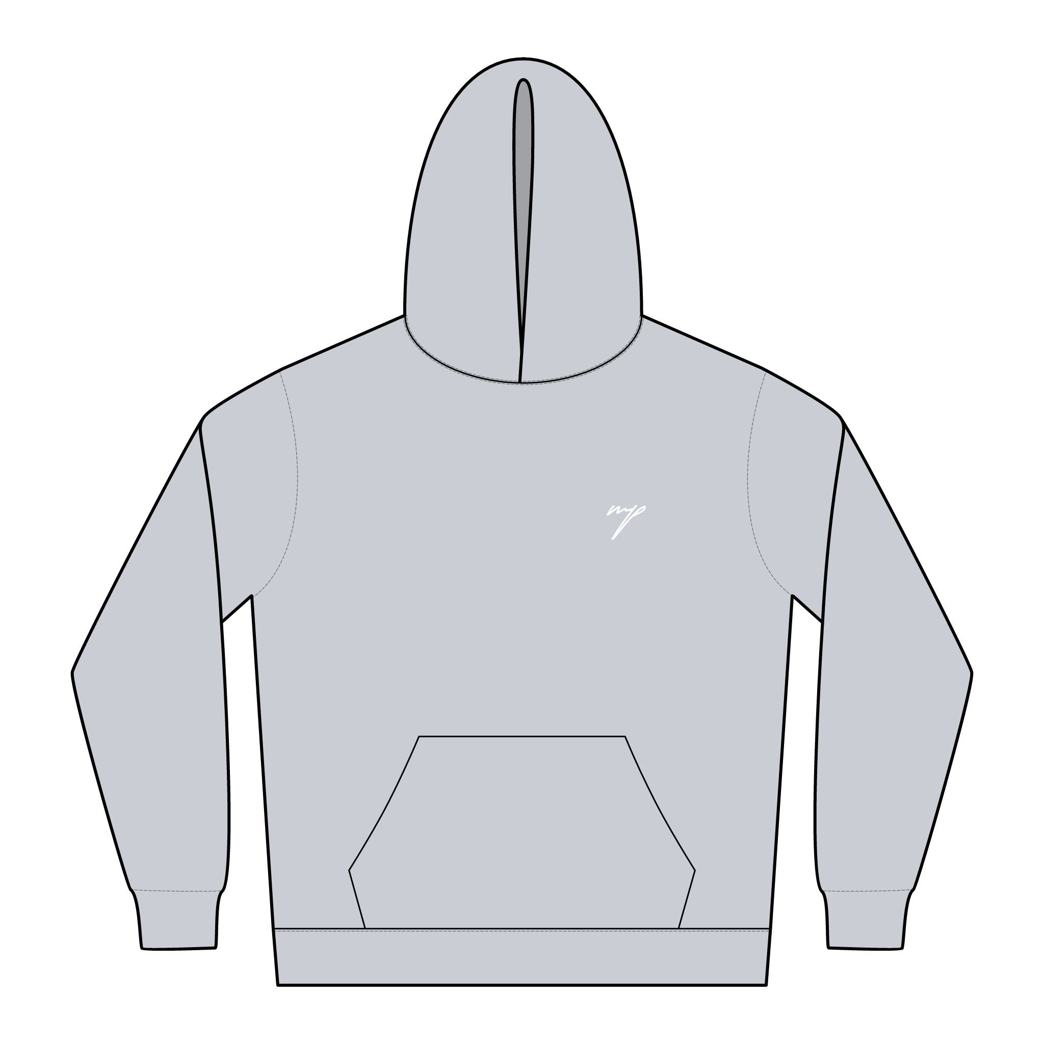 MyPlayer Base Hoodie WHITE LOGO