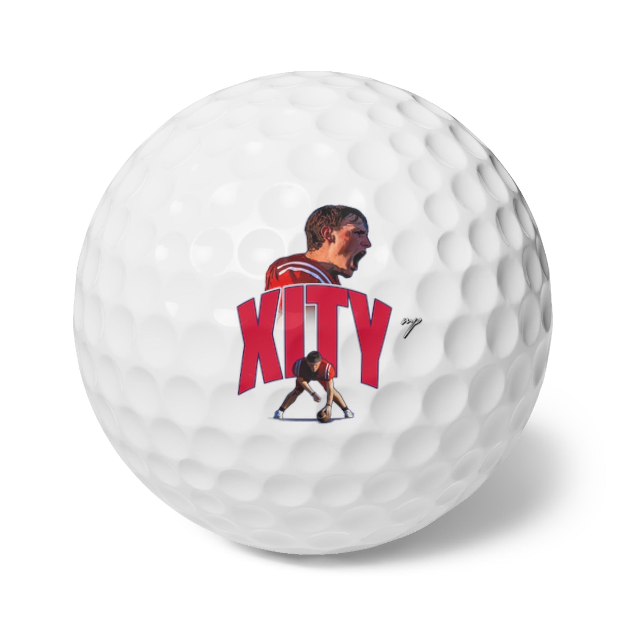 Xian Thurston Golf Balls, 6pc