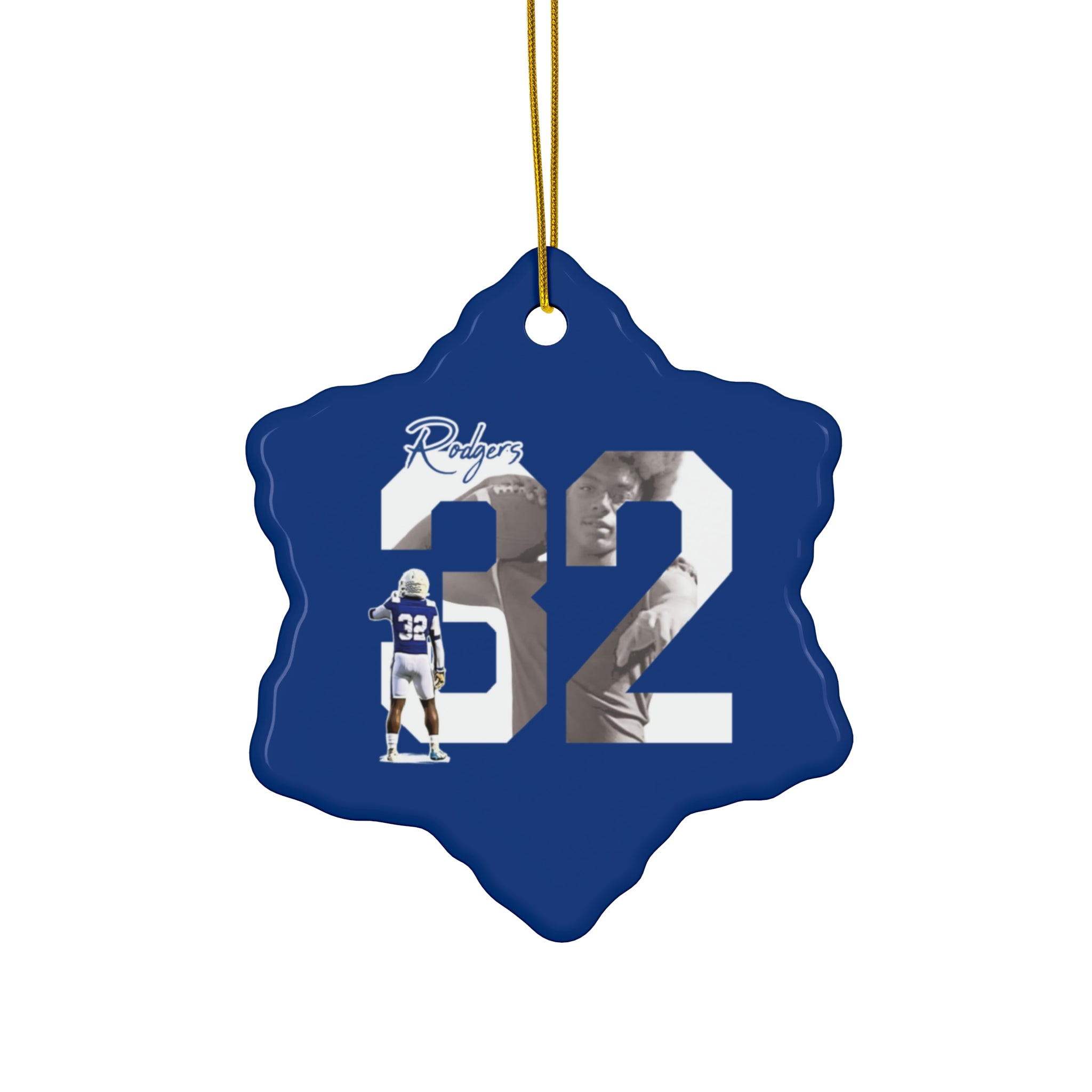 Dorion Rodgers Ceramic Ornament