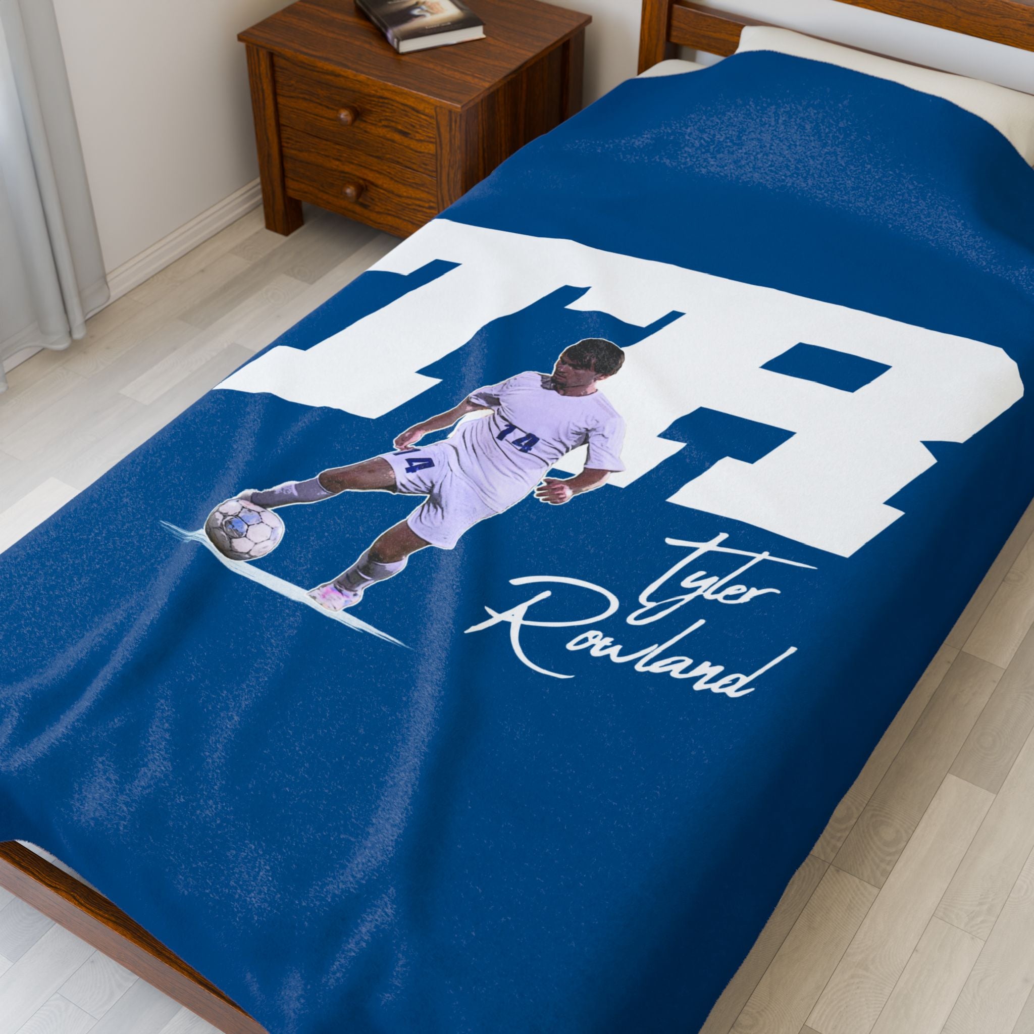 Tyler Rowland Velveteen Plush Blanket