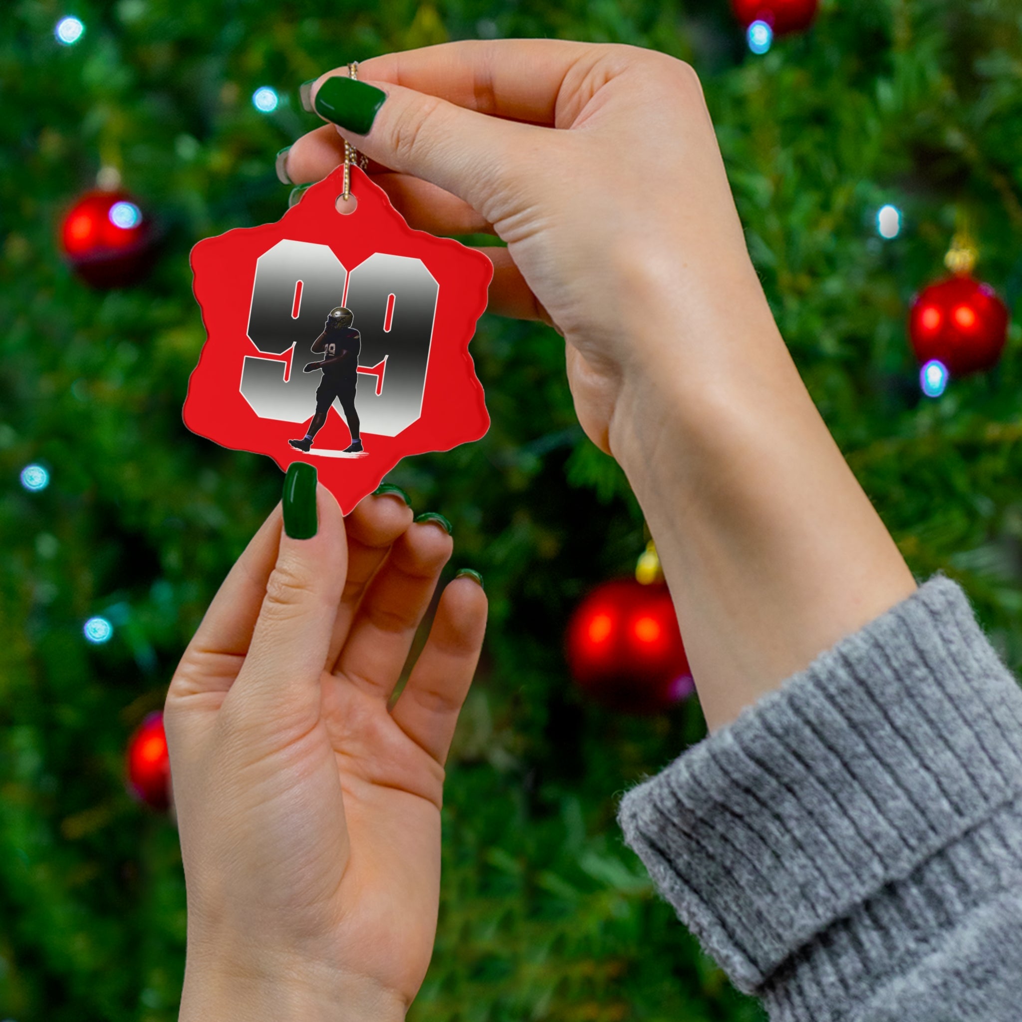 Jordan Jenkins Ceramic Ornament