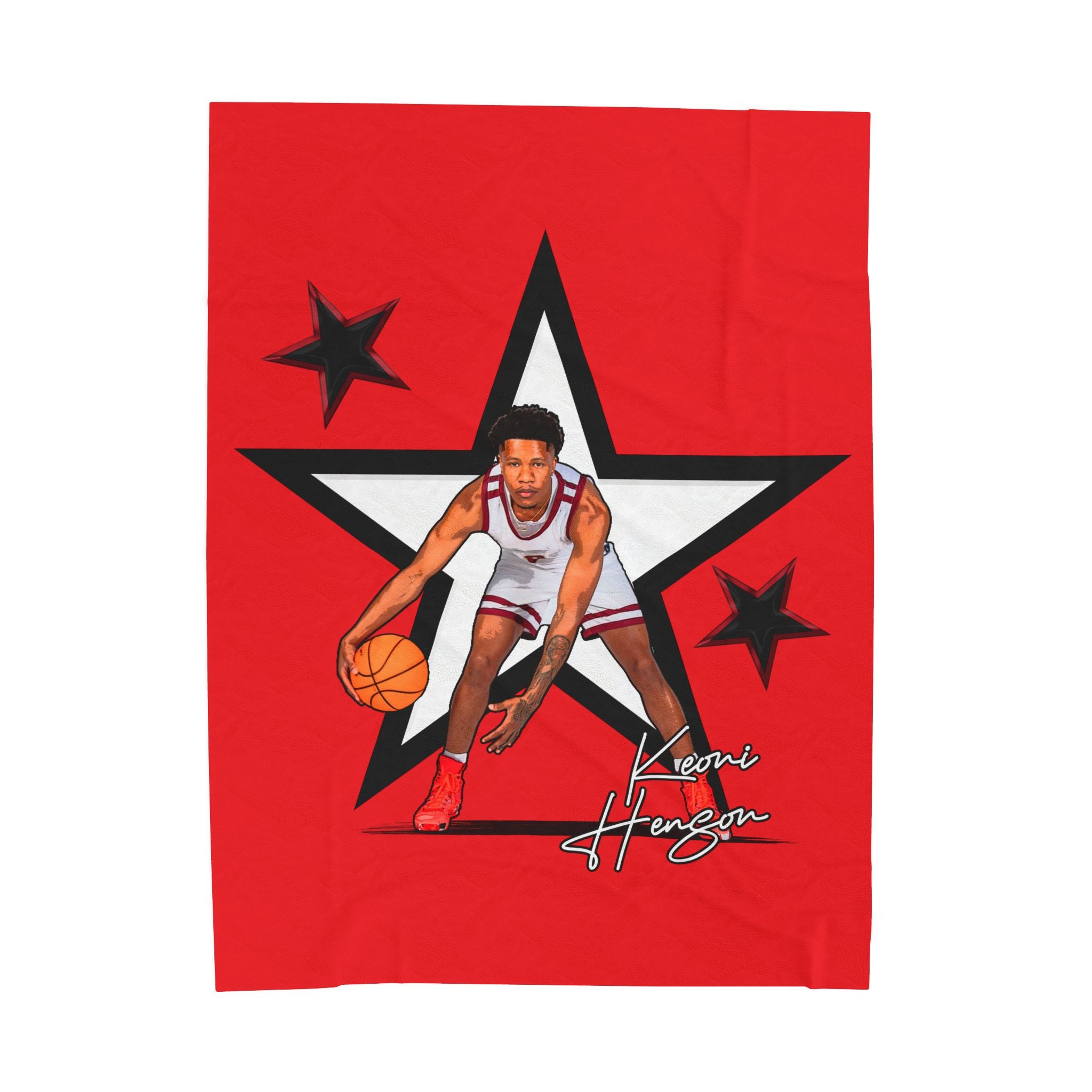 Keoni Henson Velveteen Plush Blanket