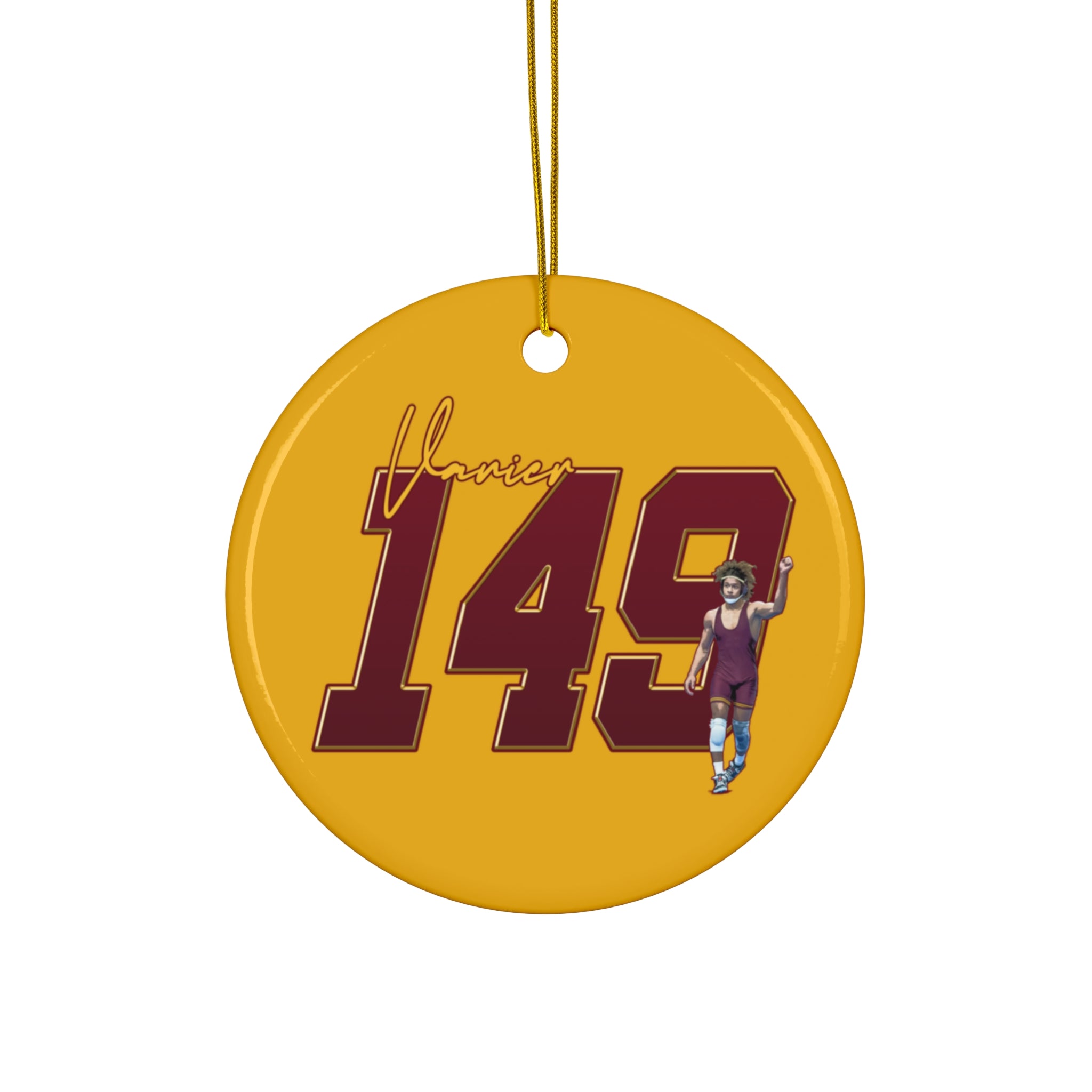 Charles Vanier Ceramic Ornament