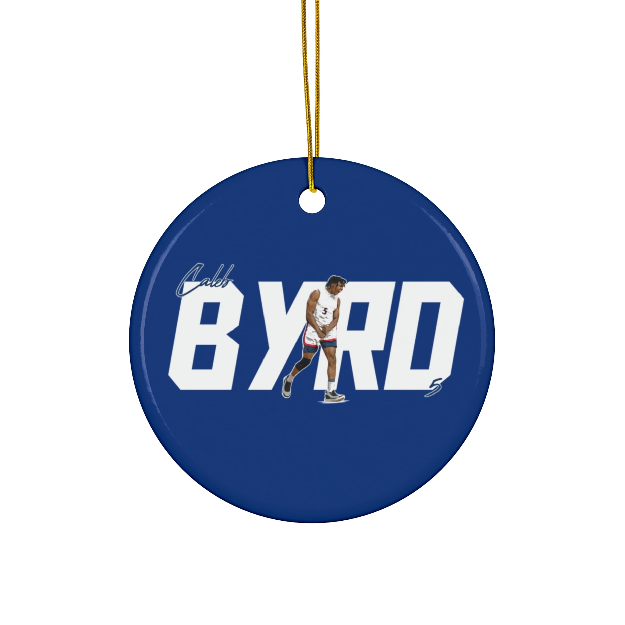 Caleb Byrd Ceramic Ornament