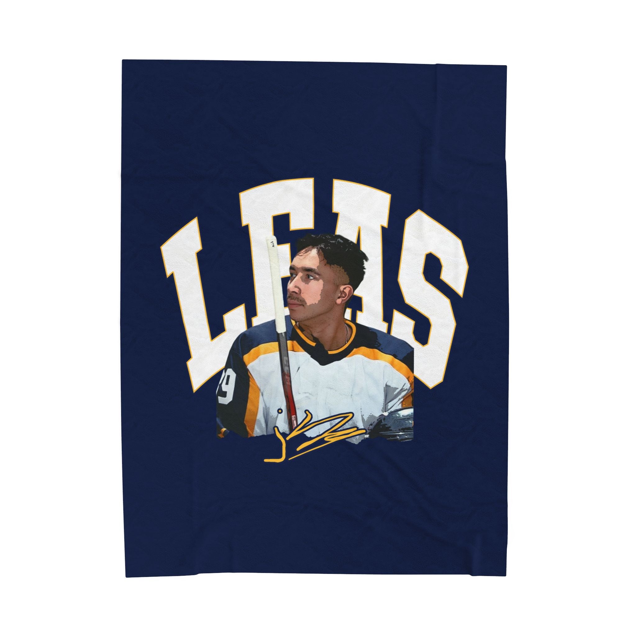 Jonas Leas Velveteen Plush Blanket
