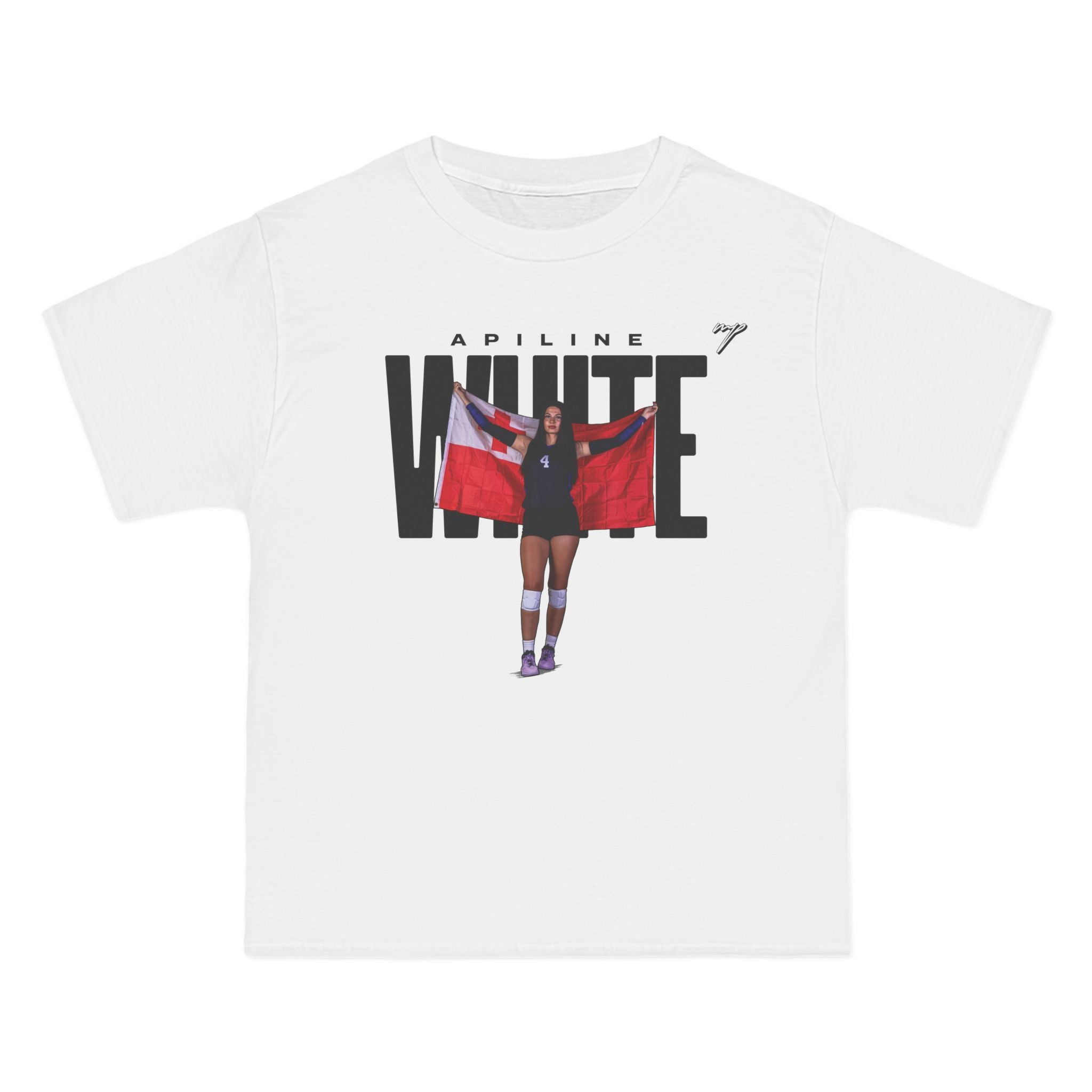 Apiline White Vintage Tee