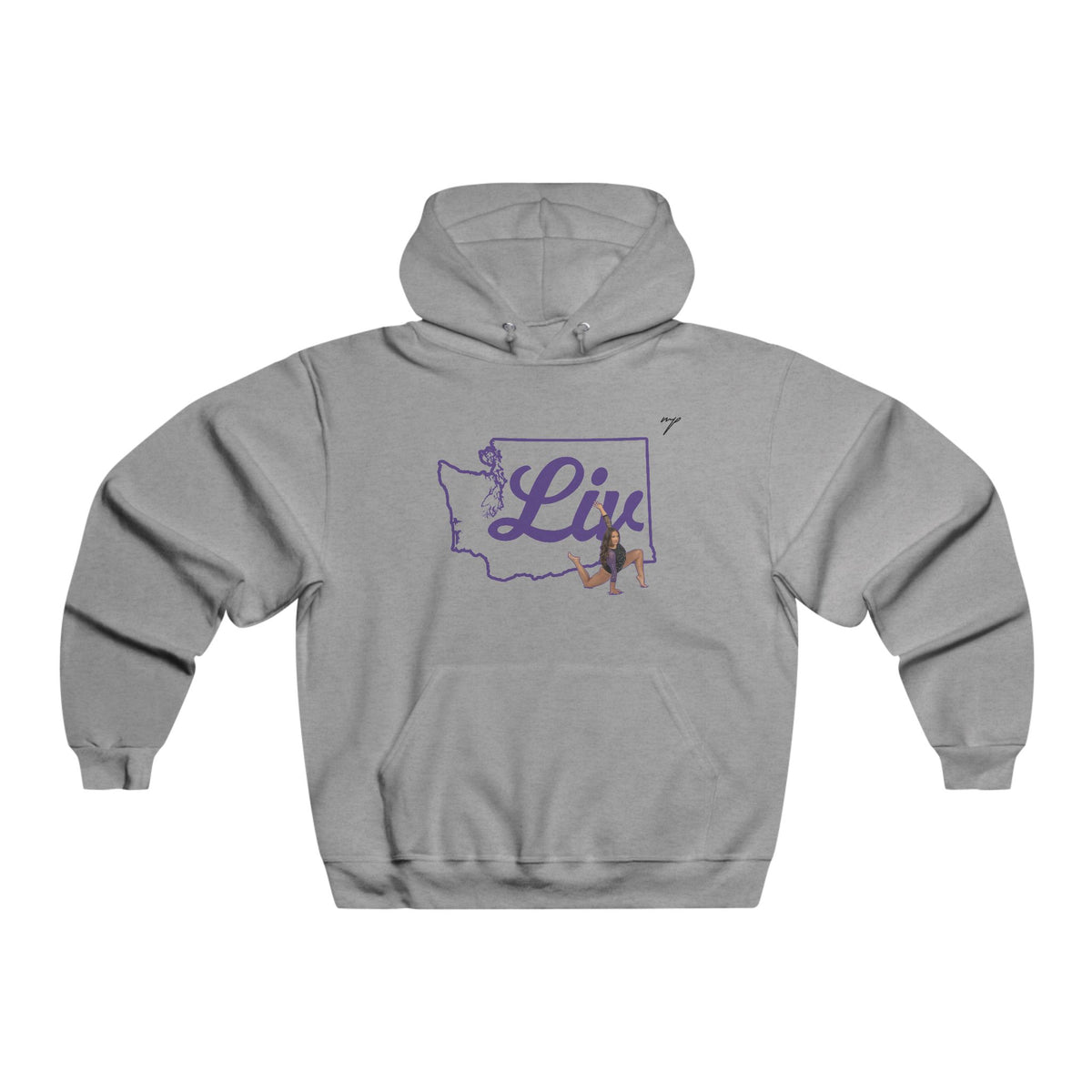 Olivia Choi Vintage Hoodie (Front + Back)