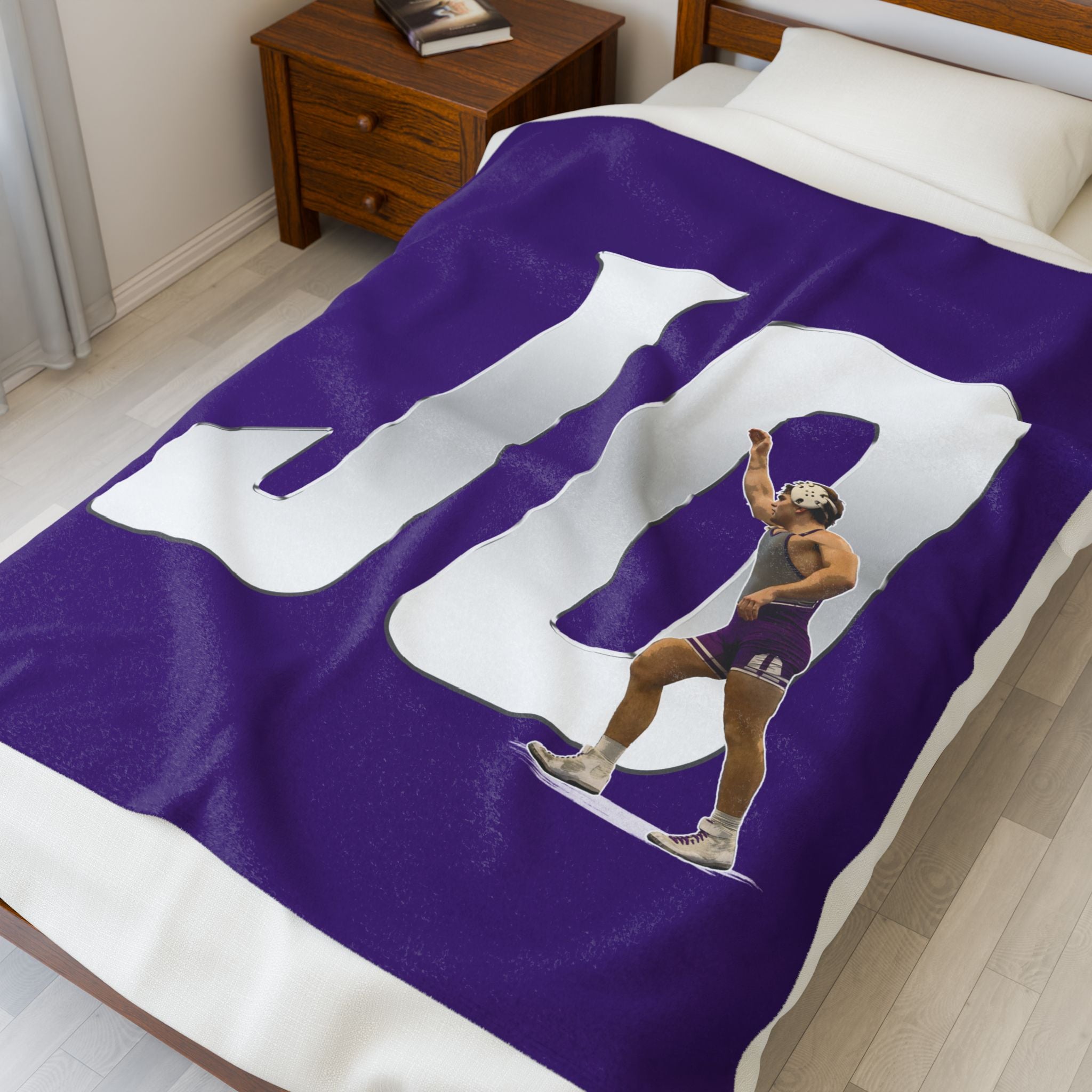 Jack O'Connor Velveteen Plush Blanket