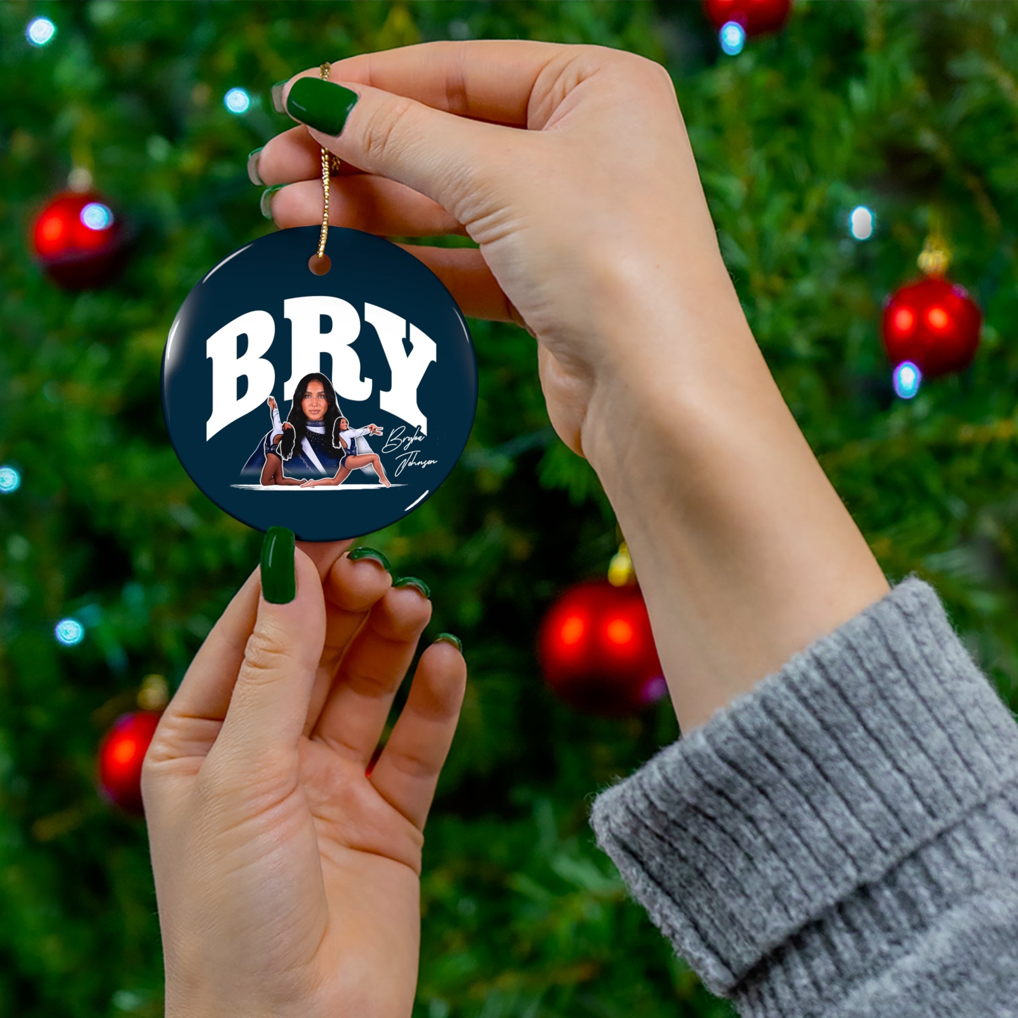 Brylea Johnson Ceramic Ornament