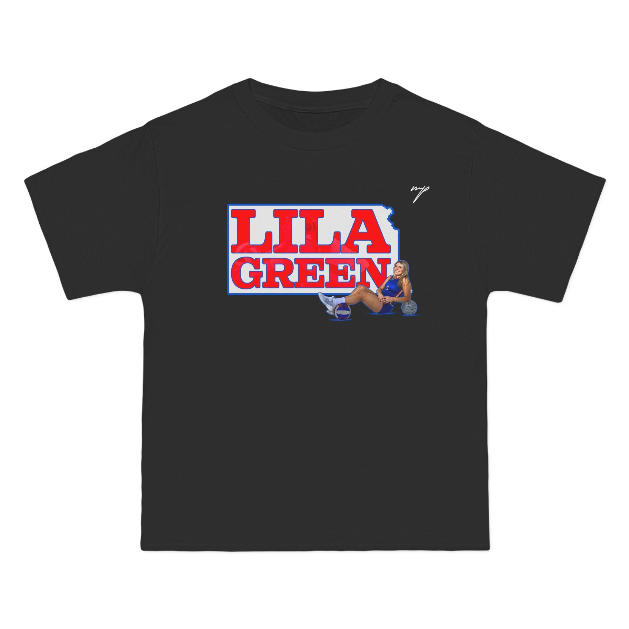 Lila Green Vintage Tee