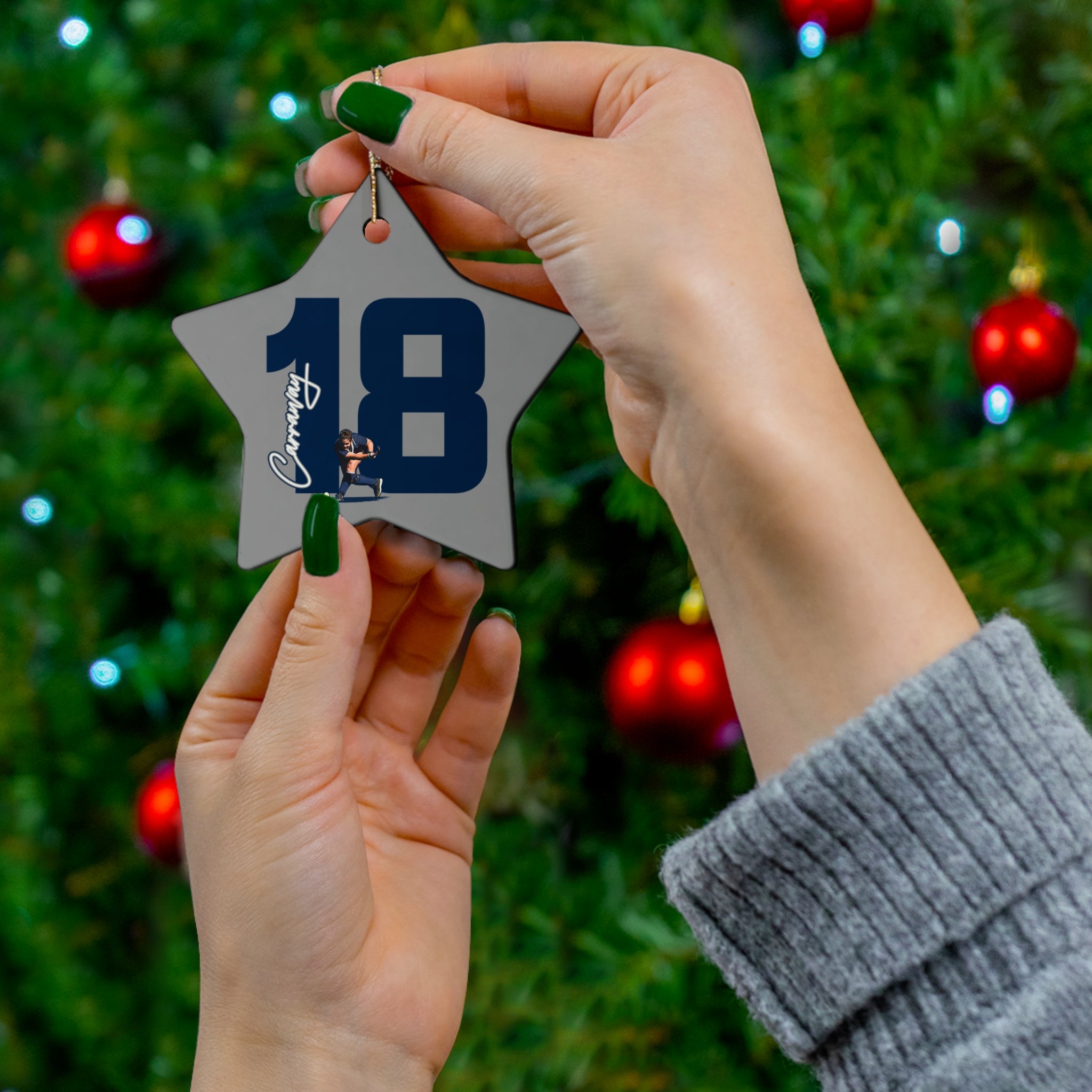 Caitlin Carraway Ceramic Ornament