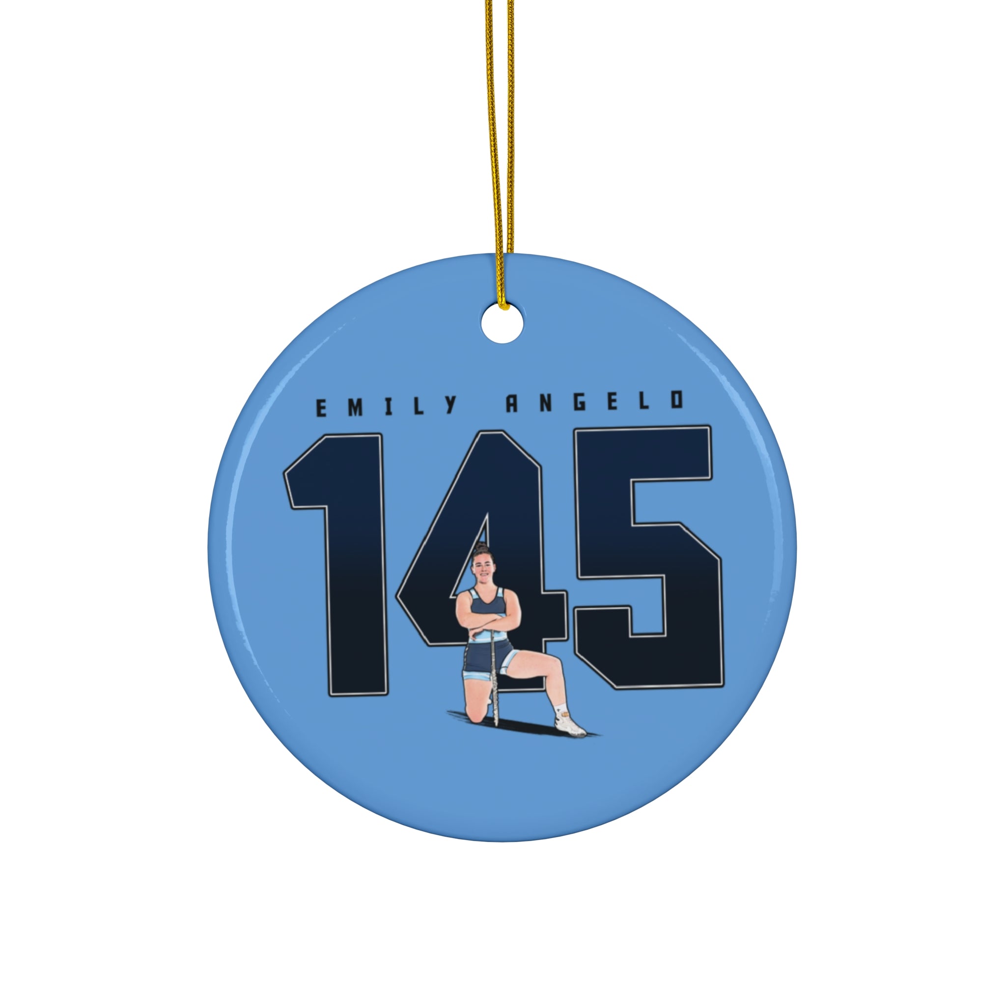 Emily Angelo Ceramic Ornament
