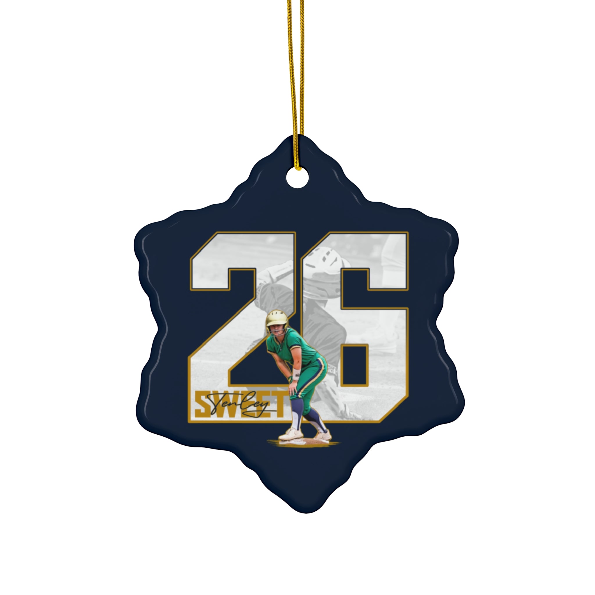 Tenley Sweet Ceramic Ornament