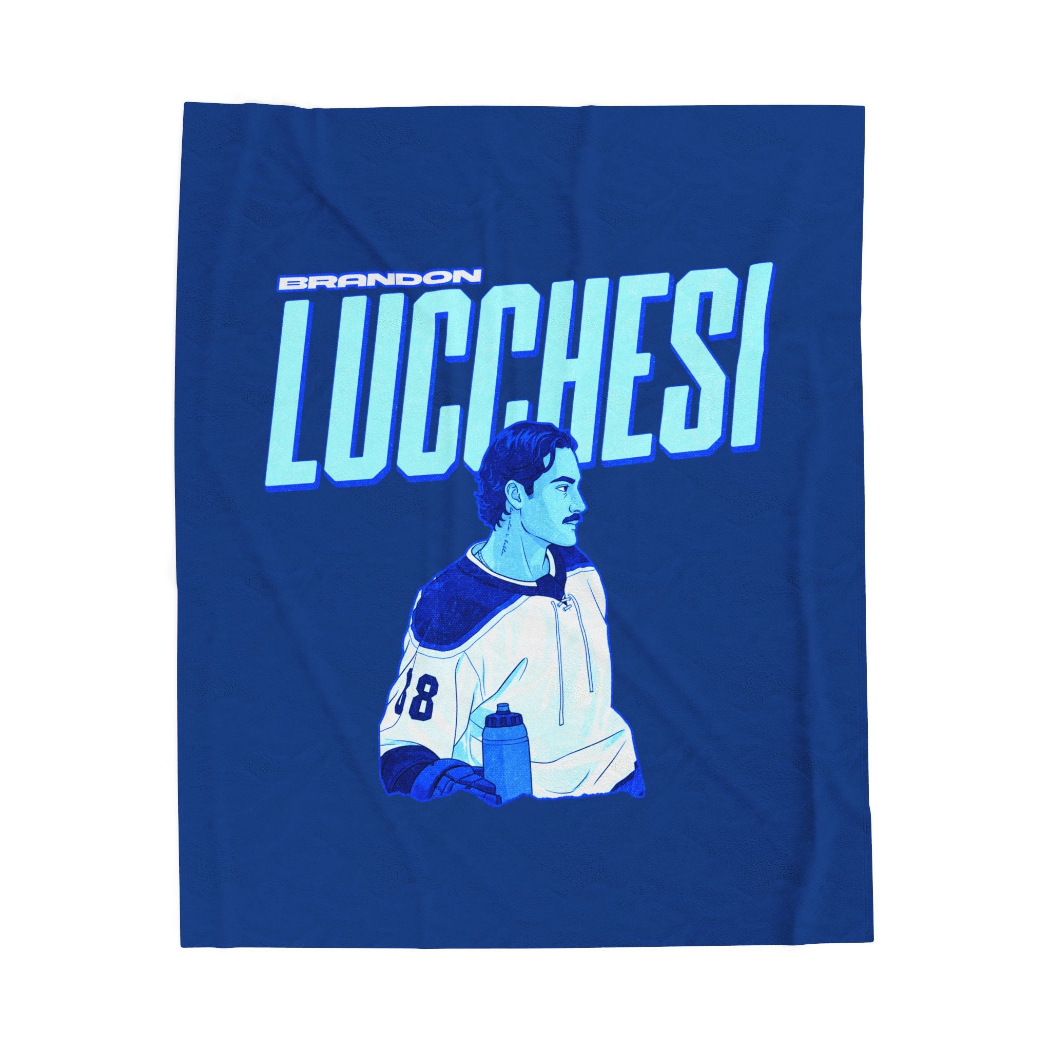 Brandon Lucchesi Velveteen Plush Blanket