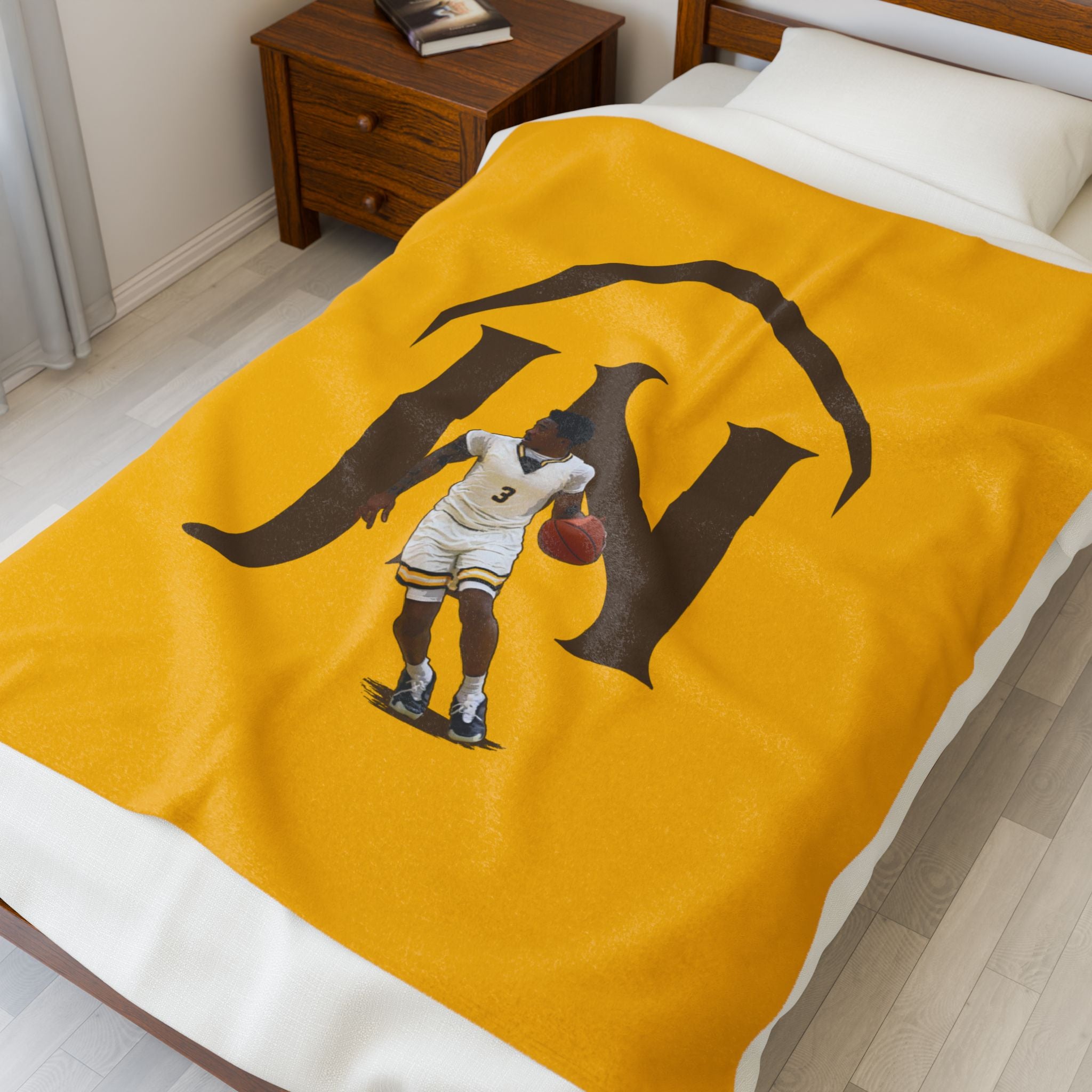 Joffrey Nunnally Velveteen Plush Blanket