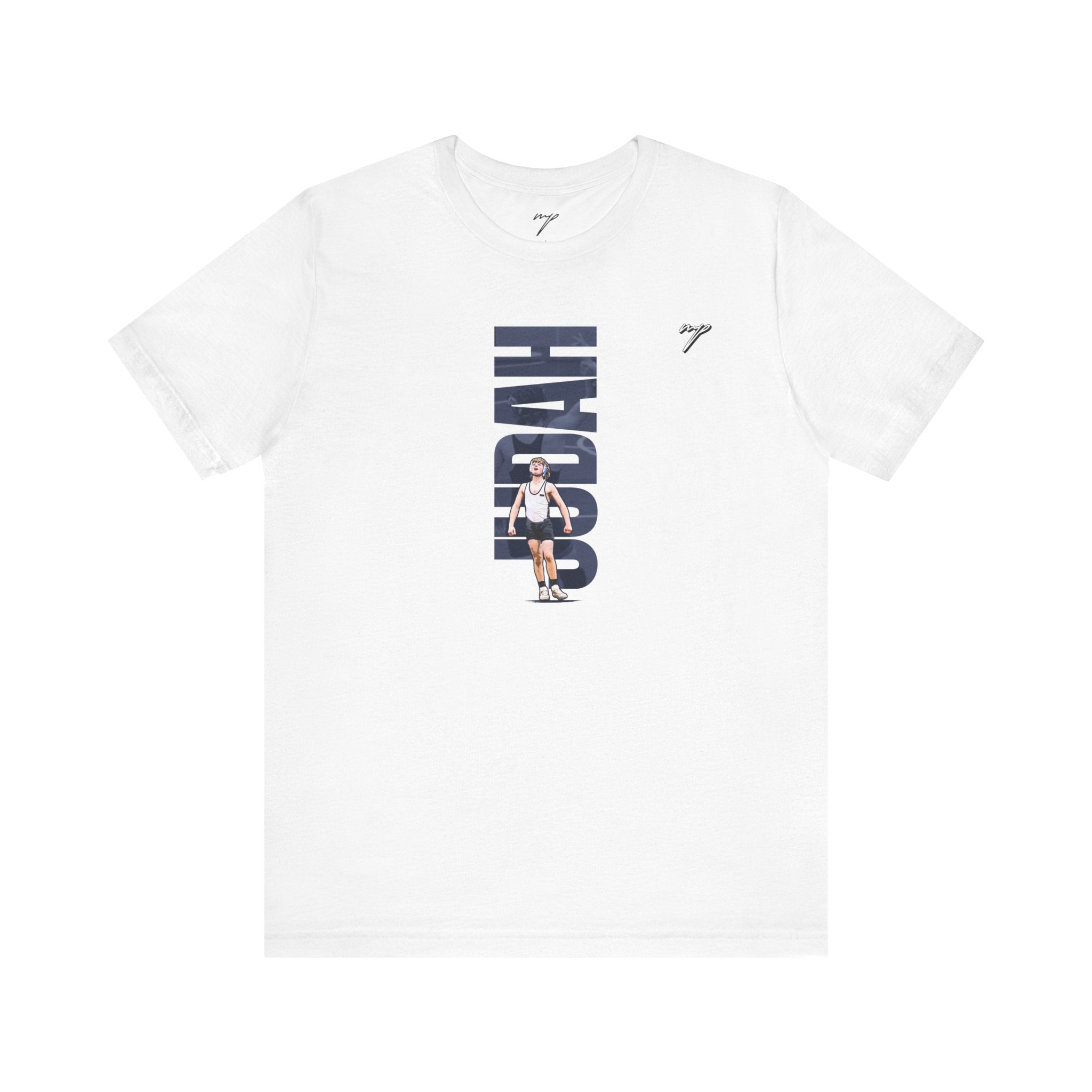 Judah White Graphic Tee