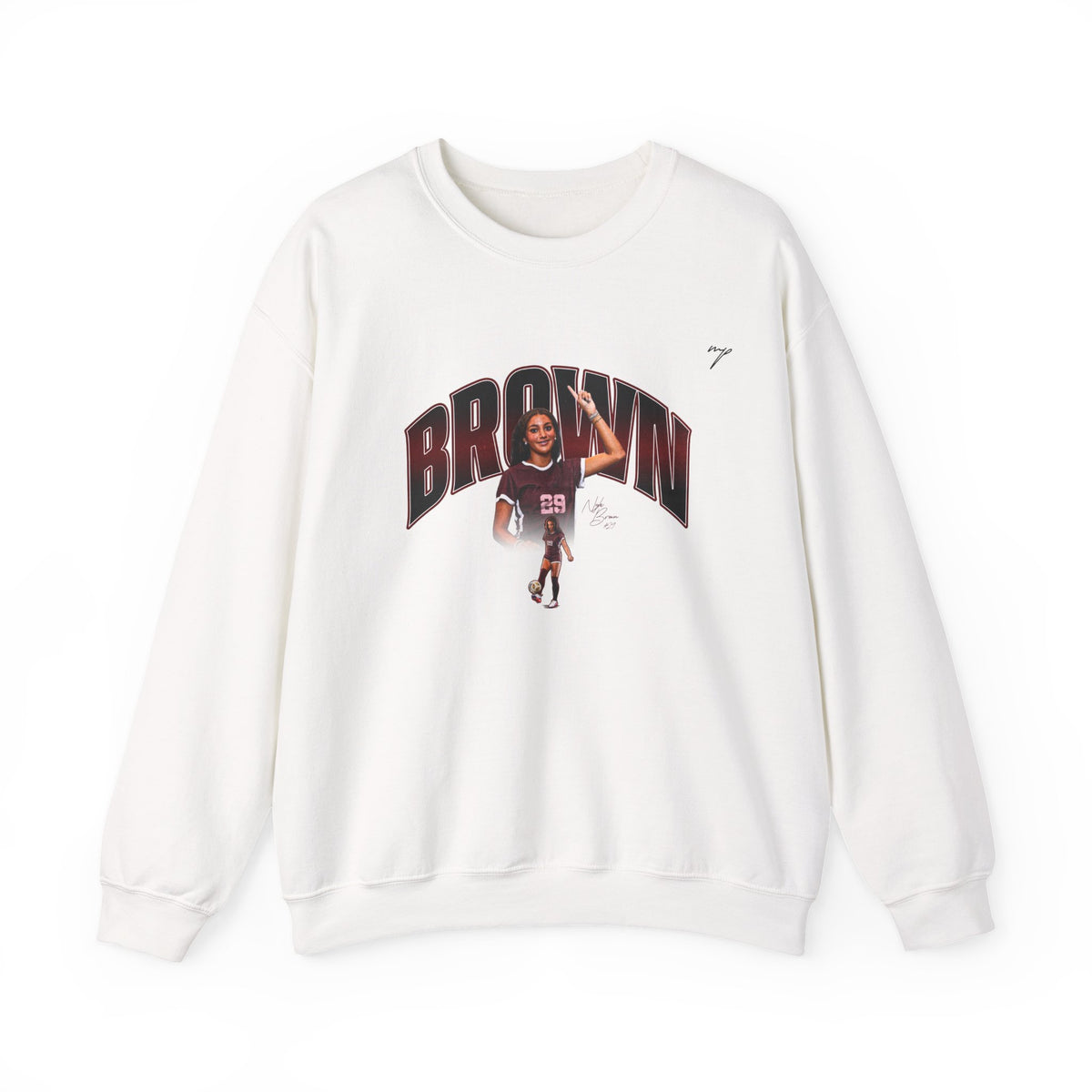 Nyla Brown Crewneck