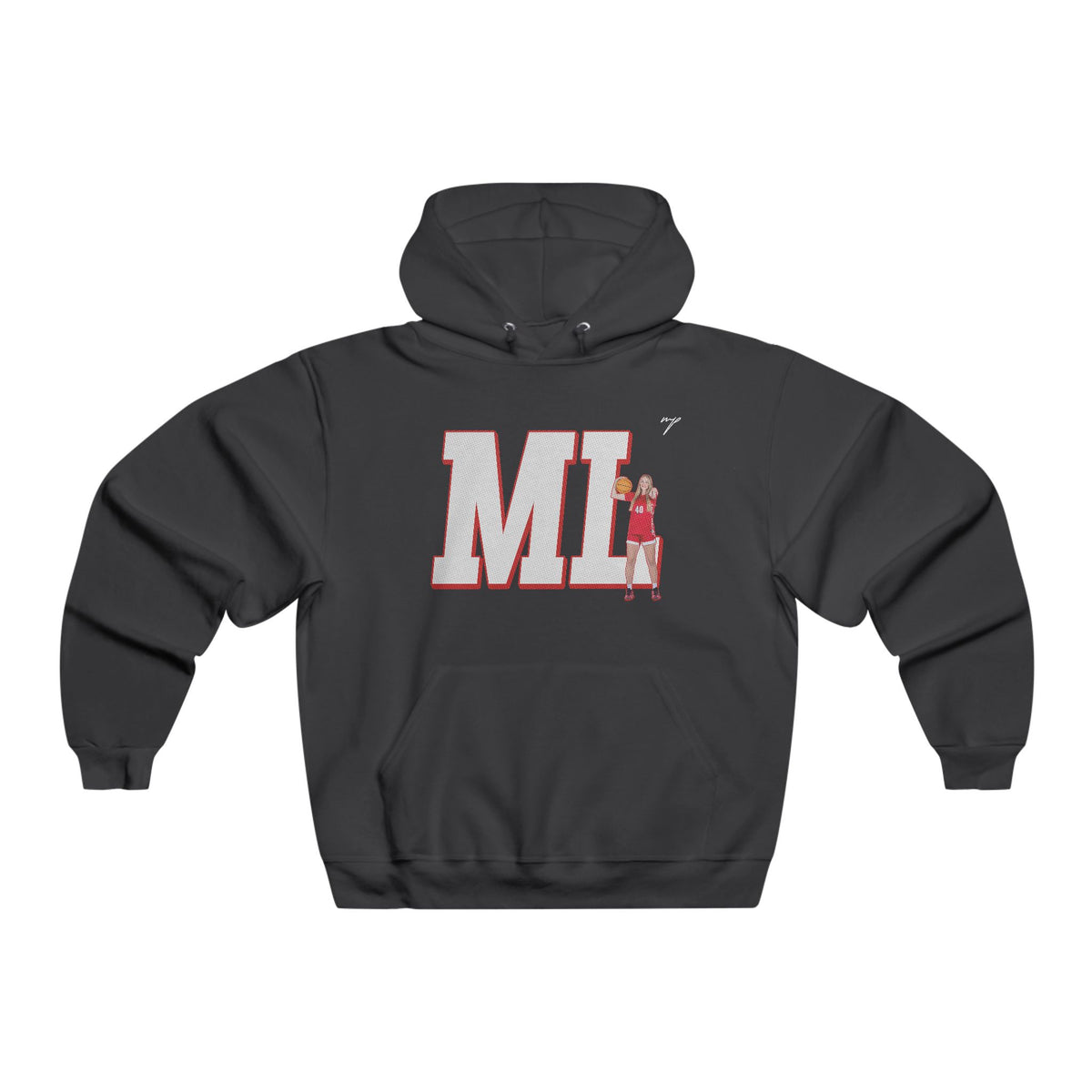 Melia Lemorande Vintage Hoodie (Front + Back)