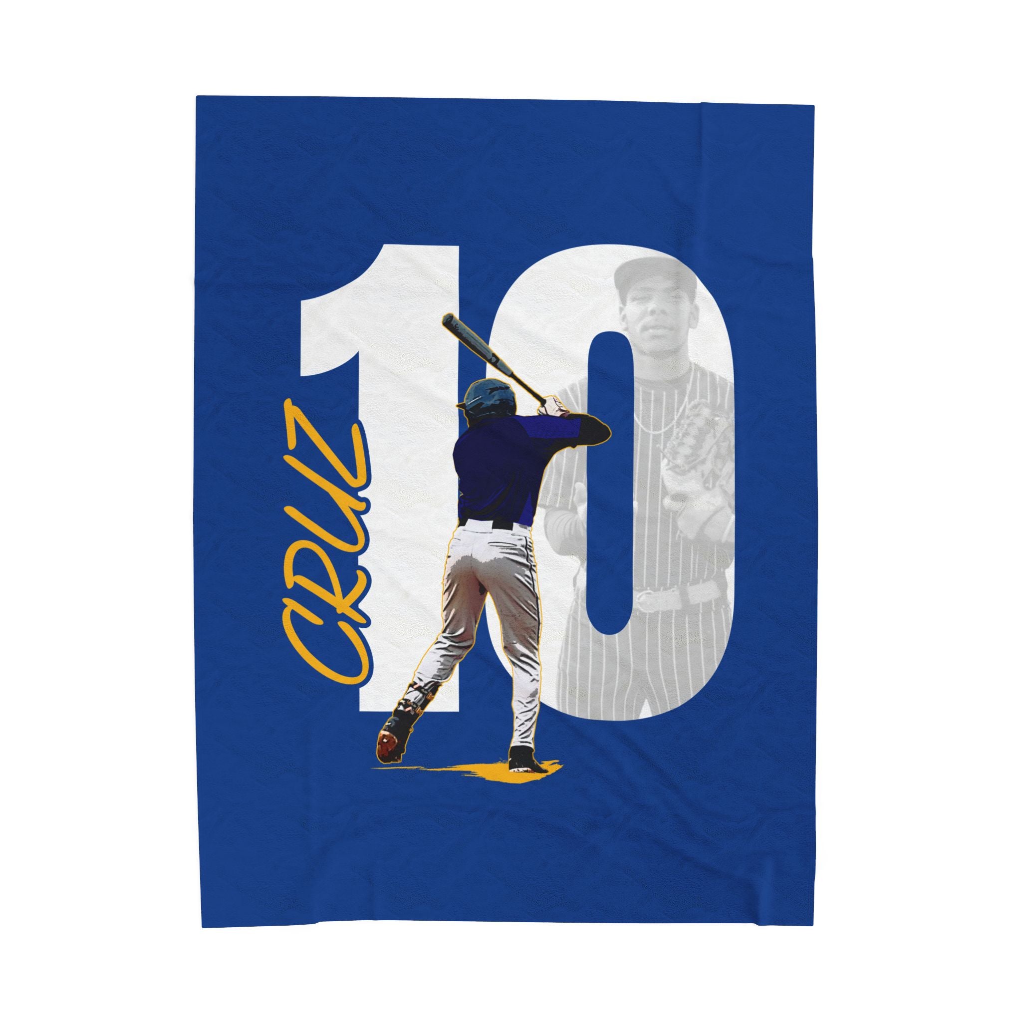 Kevin Cruz Velveteen Plush Blanket