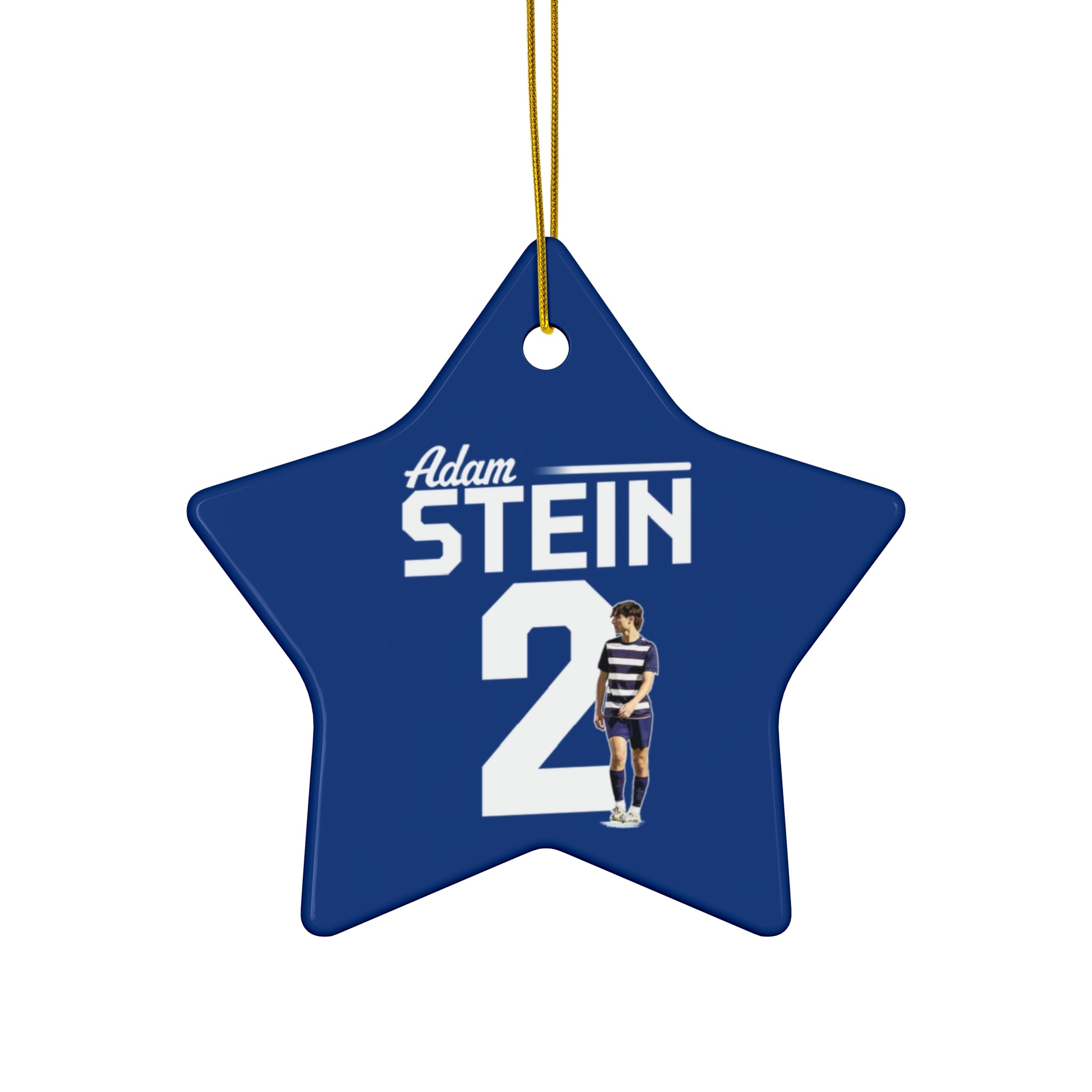 Adam Stein Ceramic Ornament