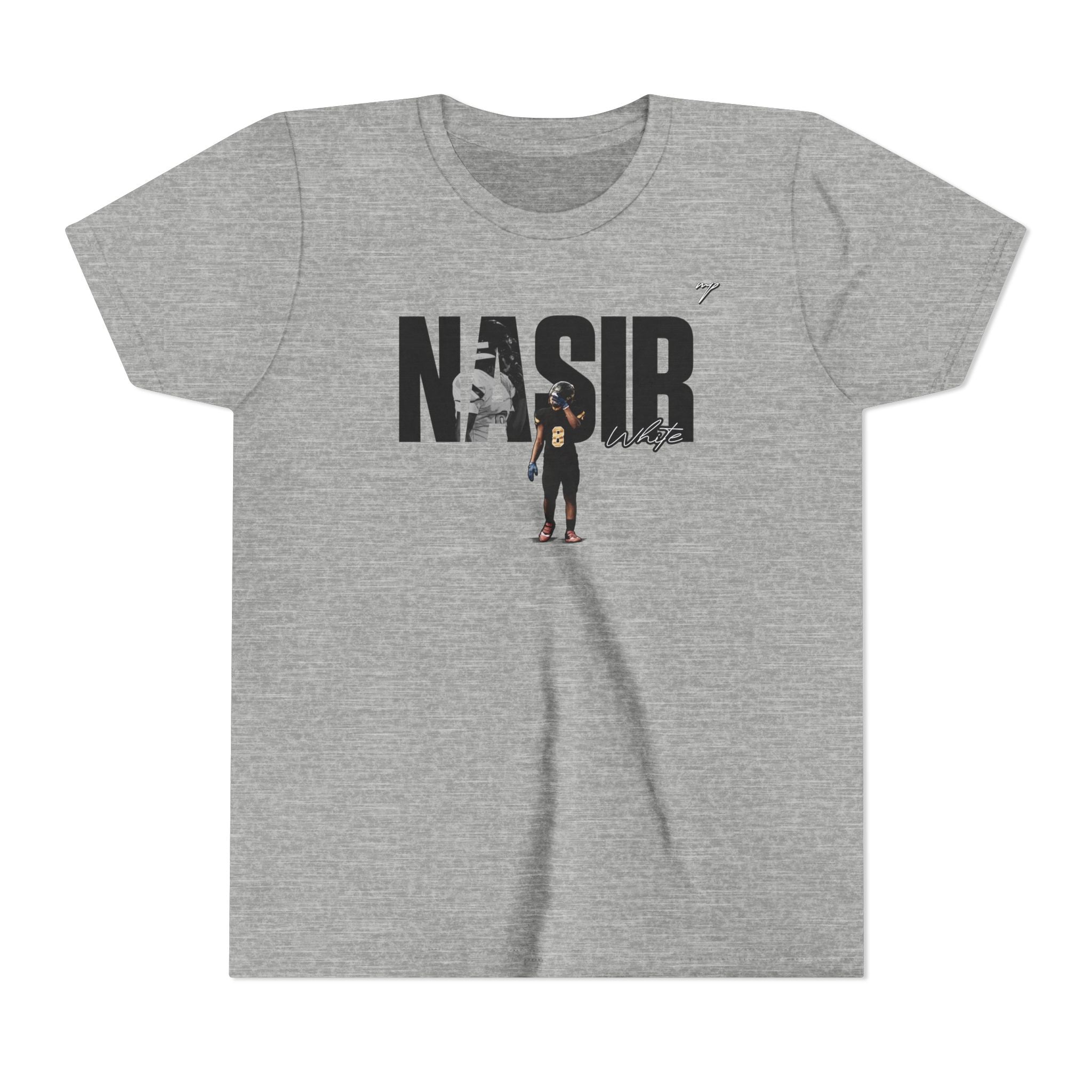 Nasir White YOUTH Graphic Tee