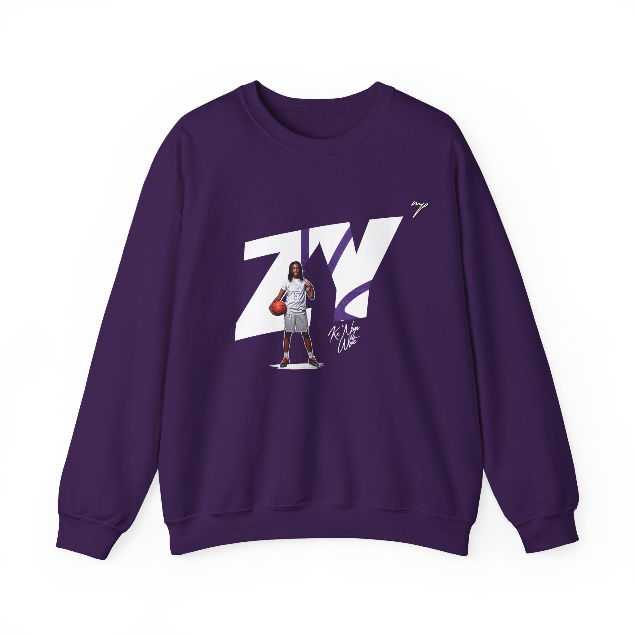 Ke'Niya White Crewneck