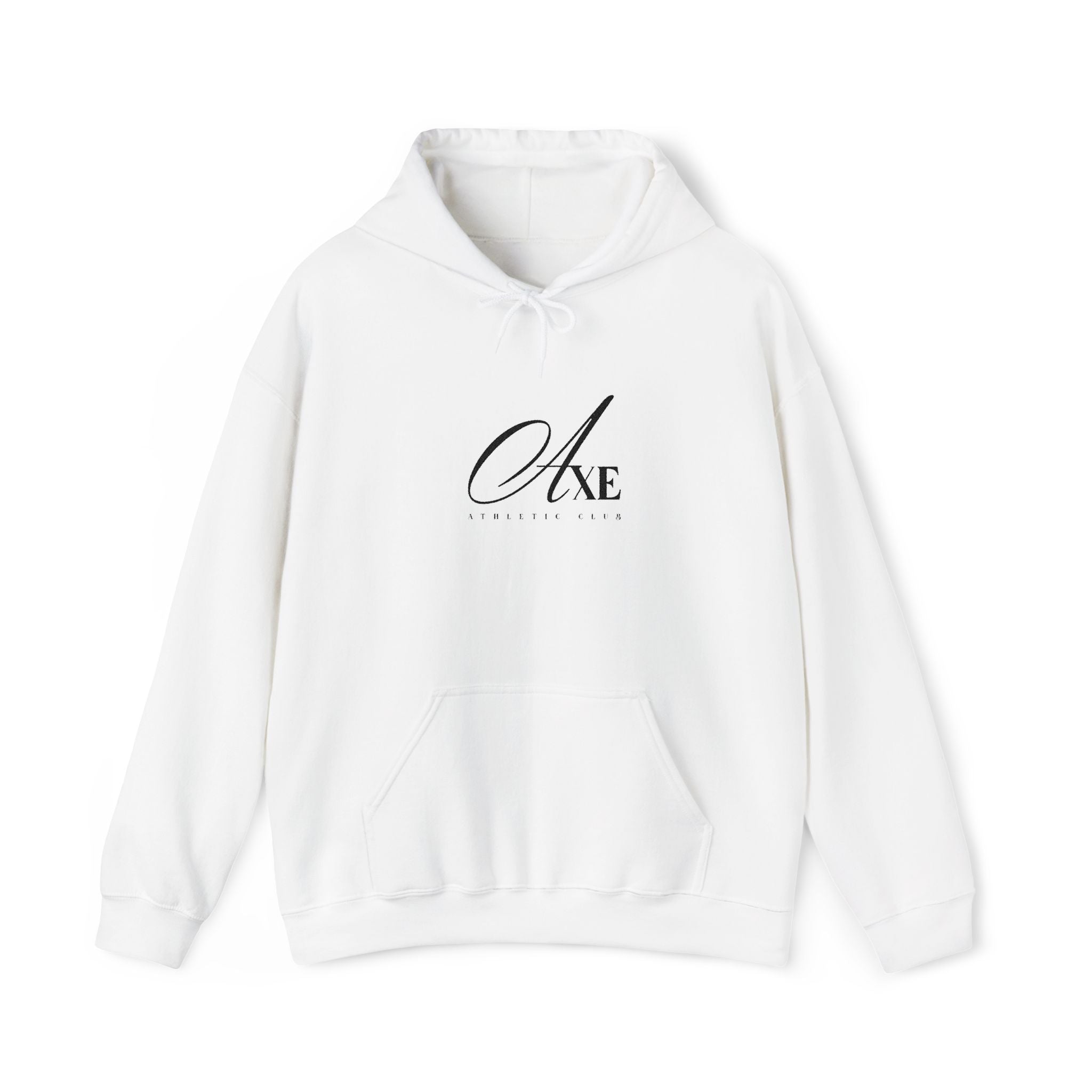 AXE Athletic Club- White Hoodie V2