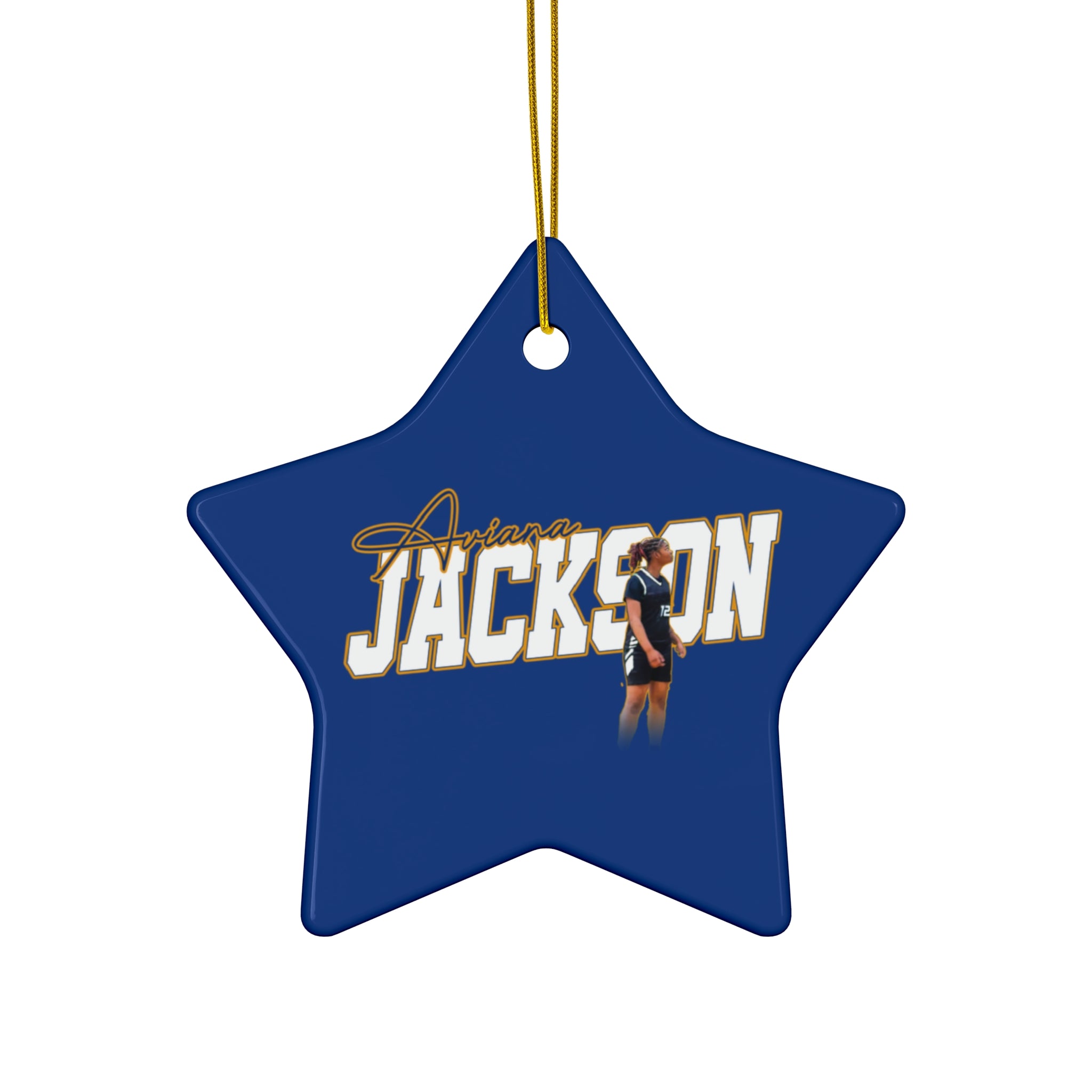 Aviana Jackson Ceramic Ornament