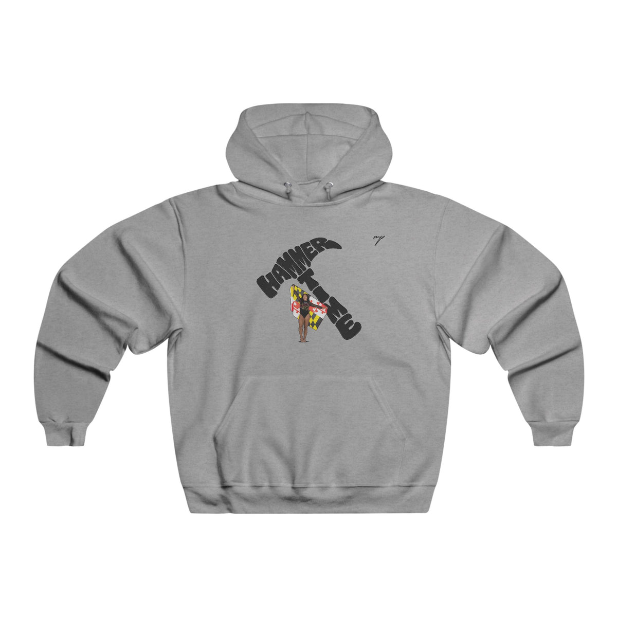 Layla Hammer Vintage Hoodie (Front + Back)