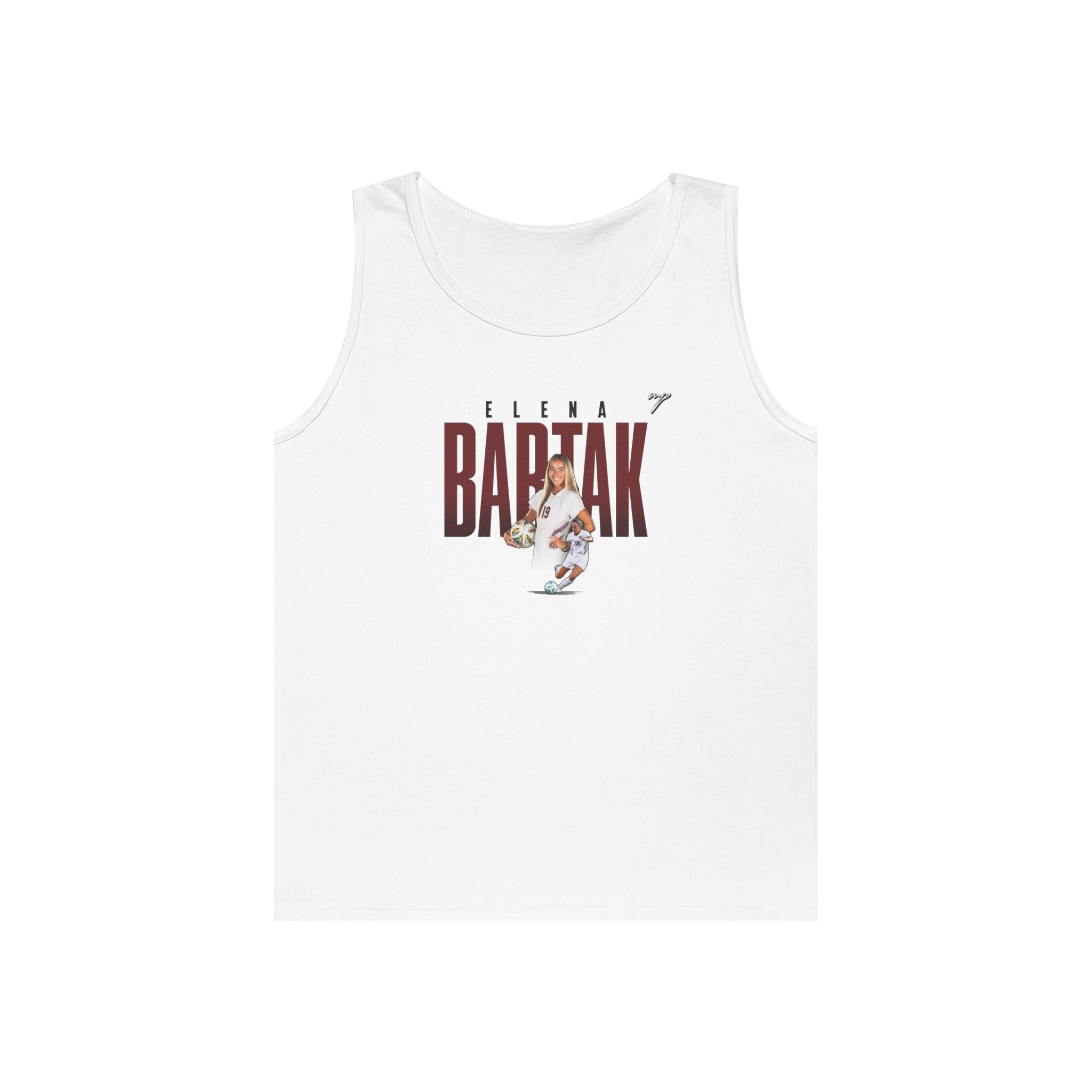 Elena Bartak Unisex Cotton Tank Top